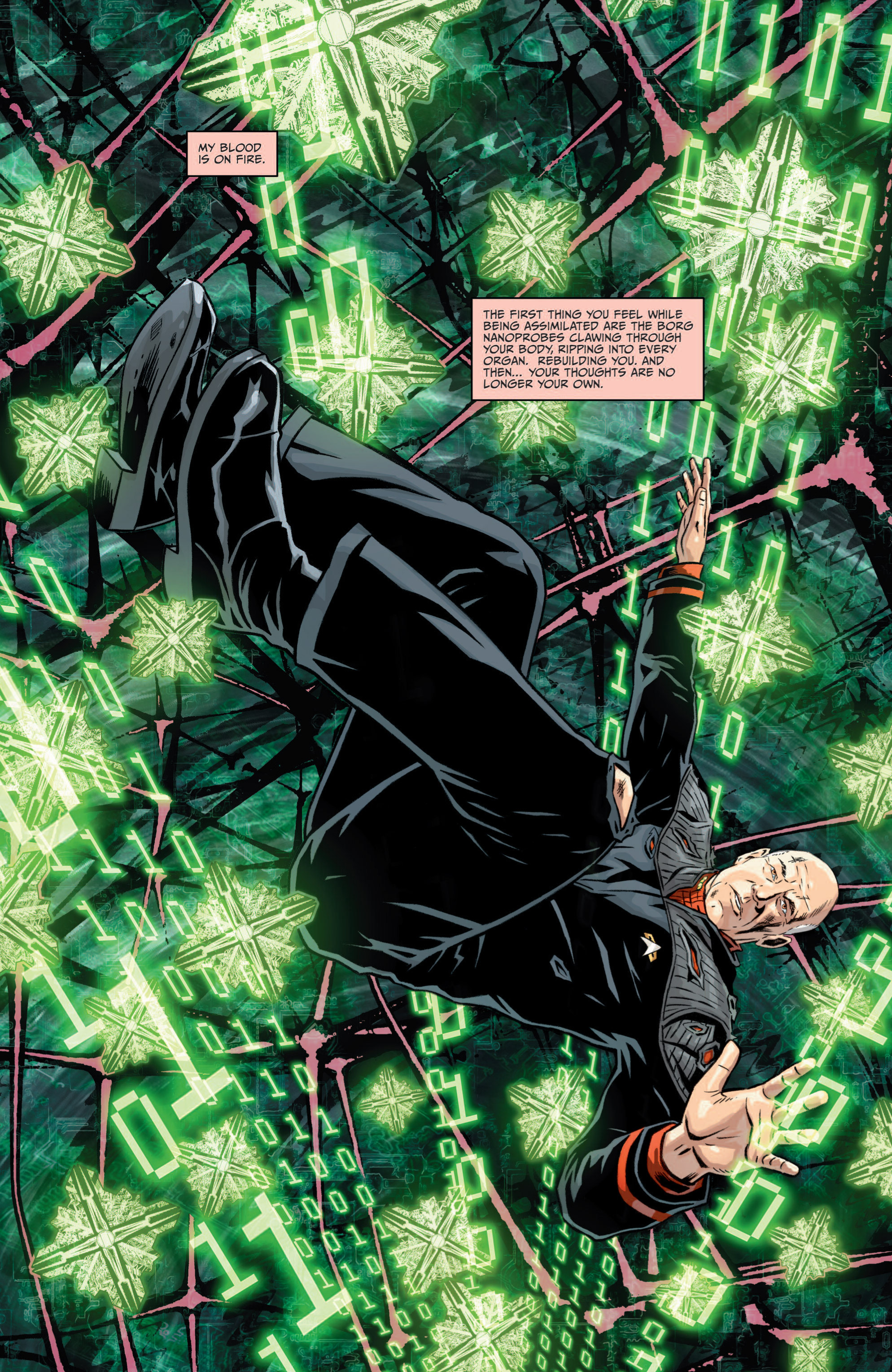 Read online Star Trek: The Next Generation - Hive comic -  Issue #4 - 4