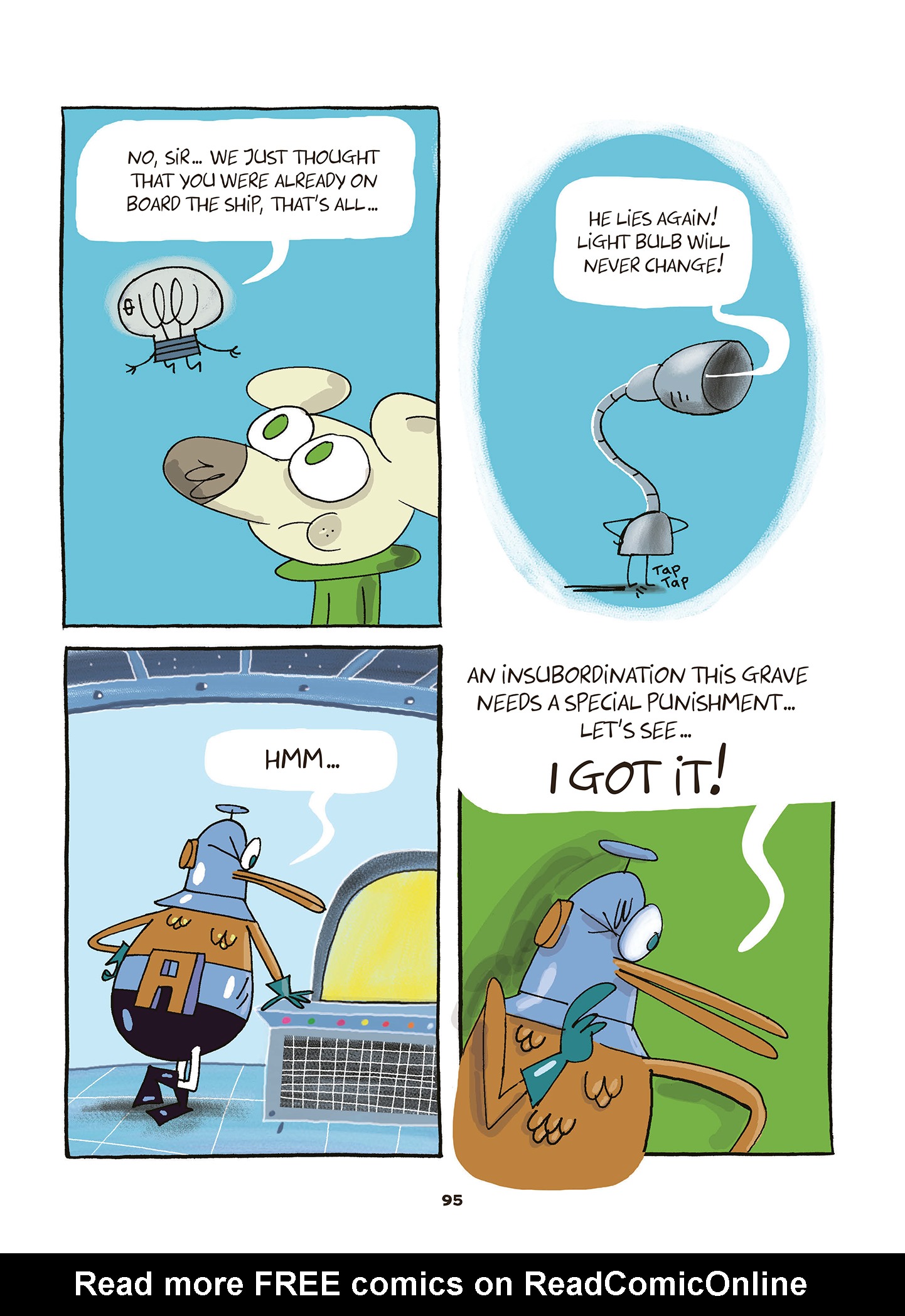 Read online Astro Mouse and Light Bulb comic -  Issue # TPB - 97