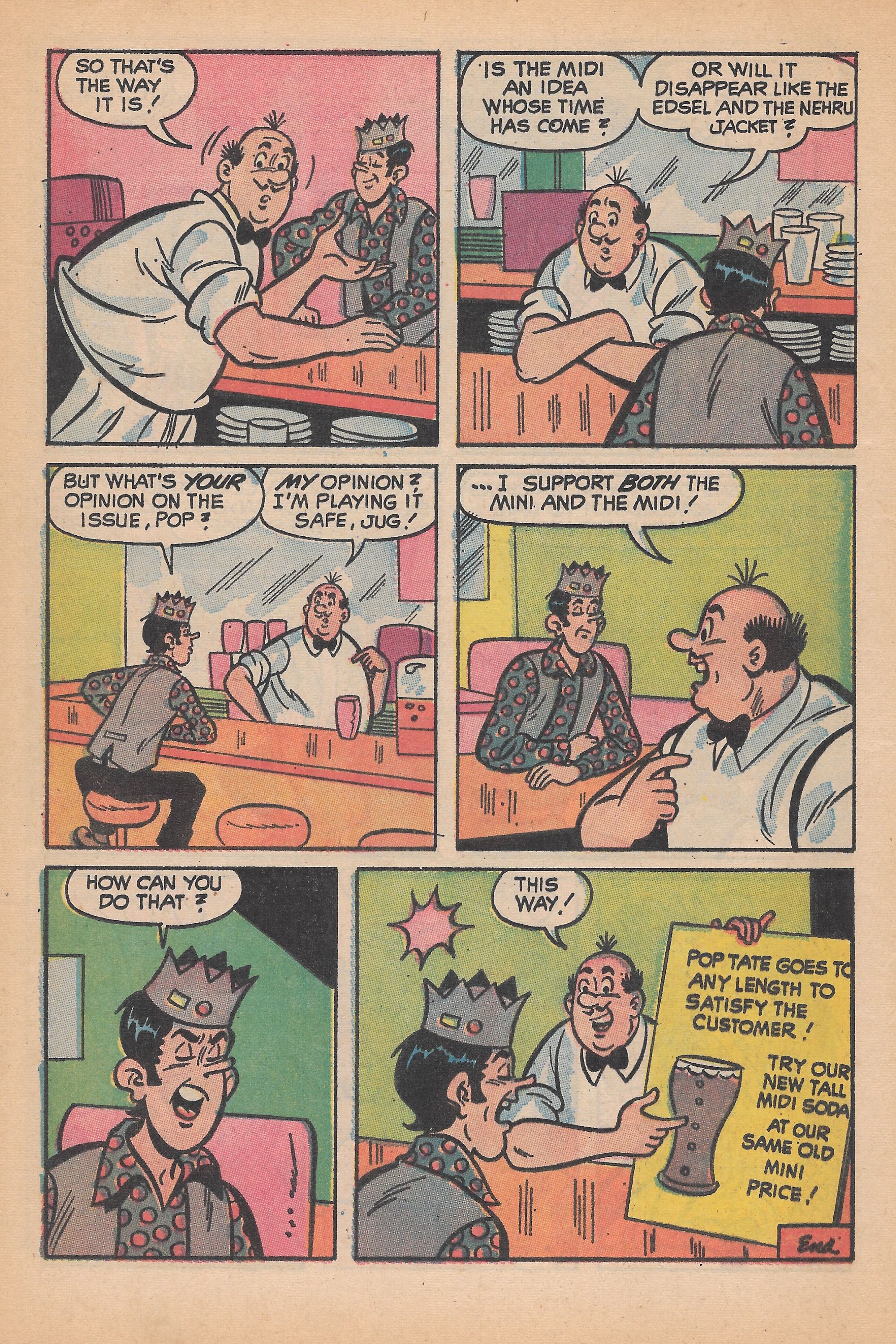 Read online Pep Comics comic -  Issue #255 - 8