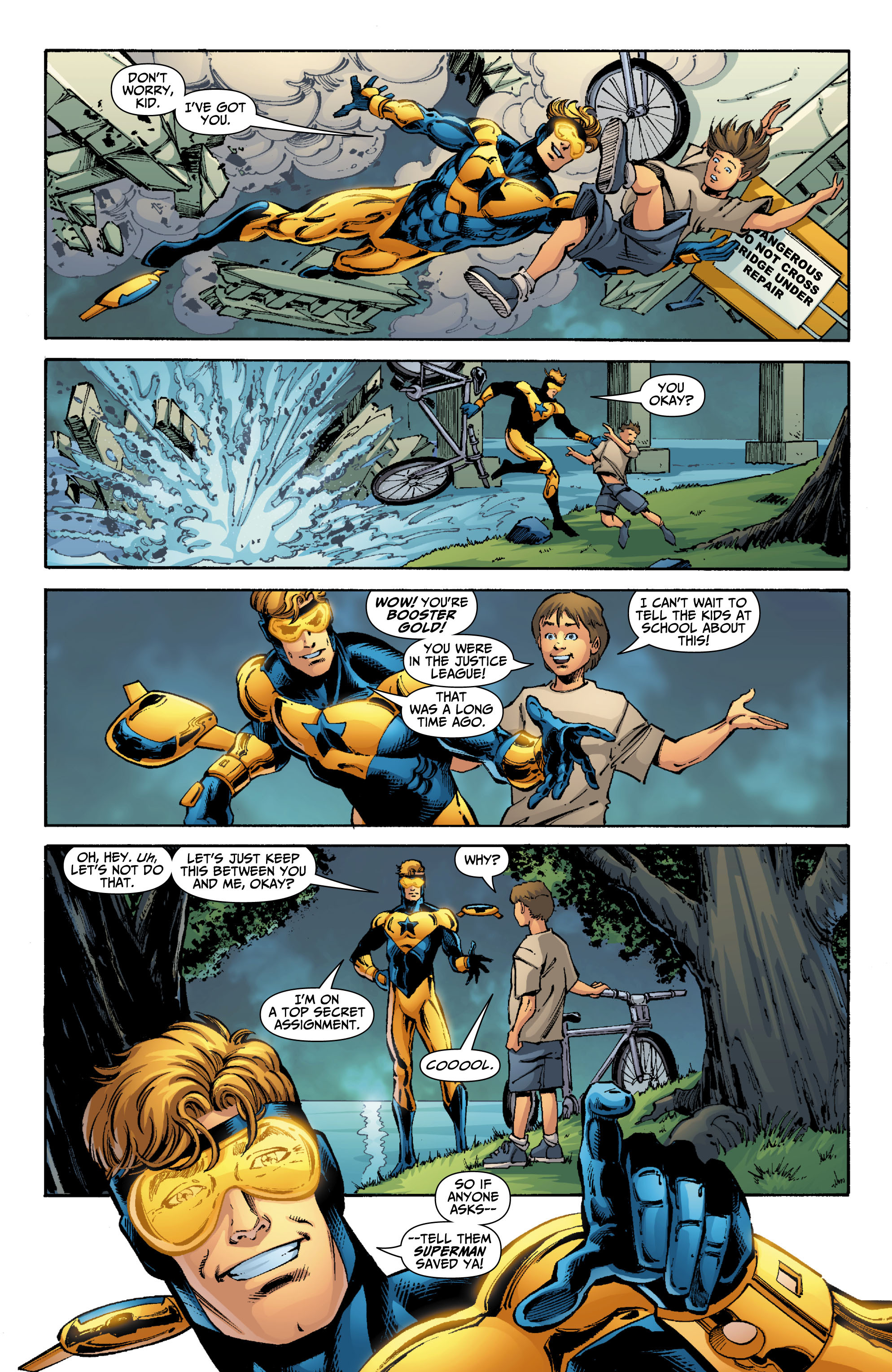 Read online Booster Gold (2007) comic -  Issue #1 - 24