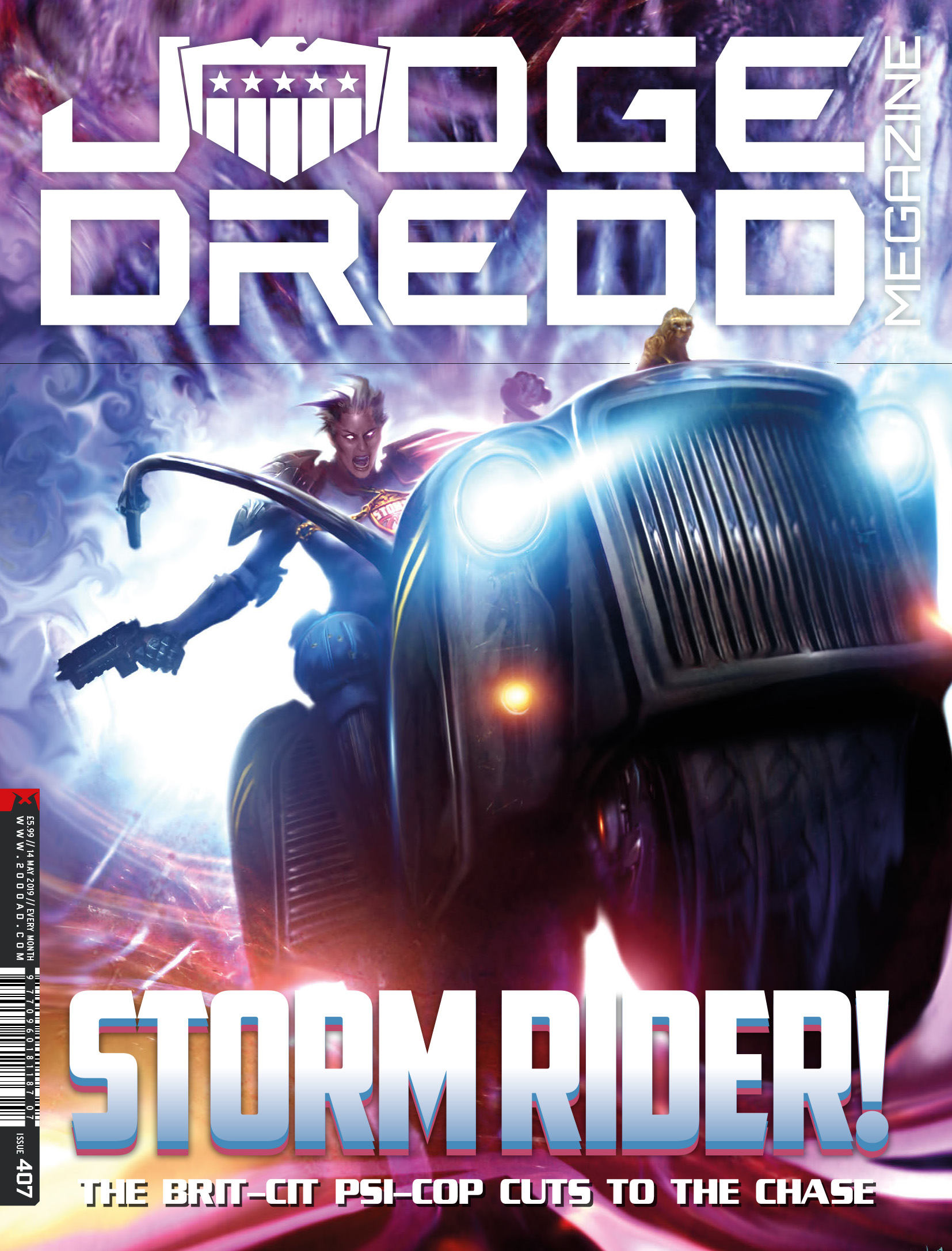 Read online Judge Dredd Megazine (Vol. 5) comic -  Issue #407 - 1