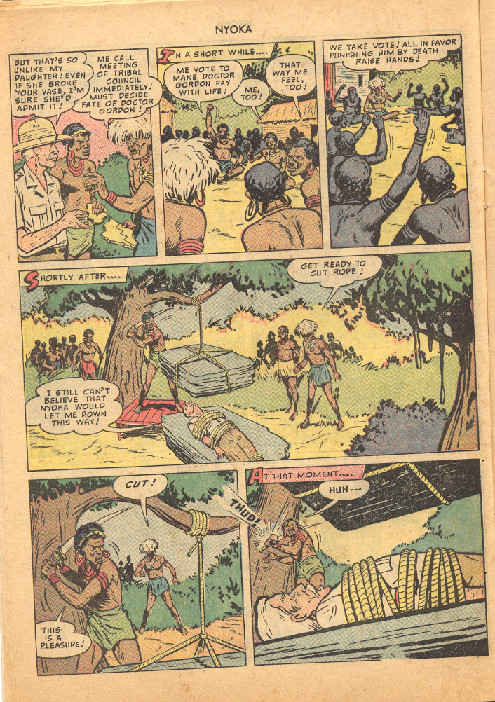Read online Nyoka the Jungle Girl (1945) comic -  Issue #41 - 20