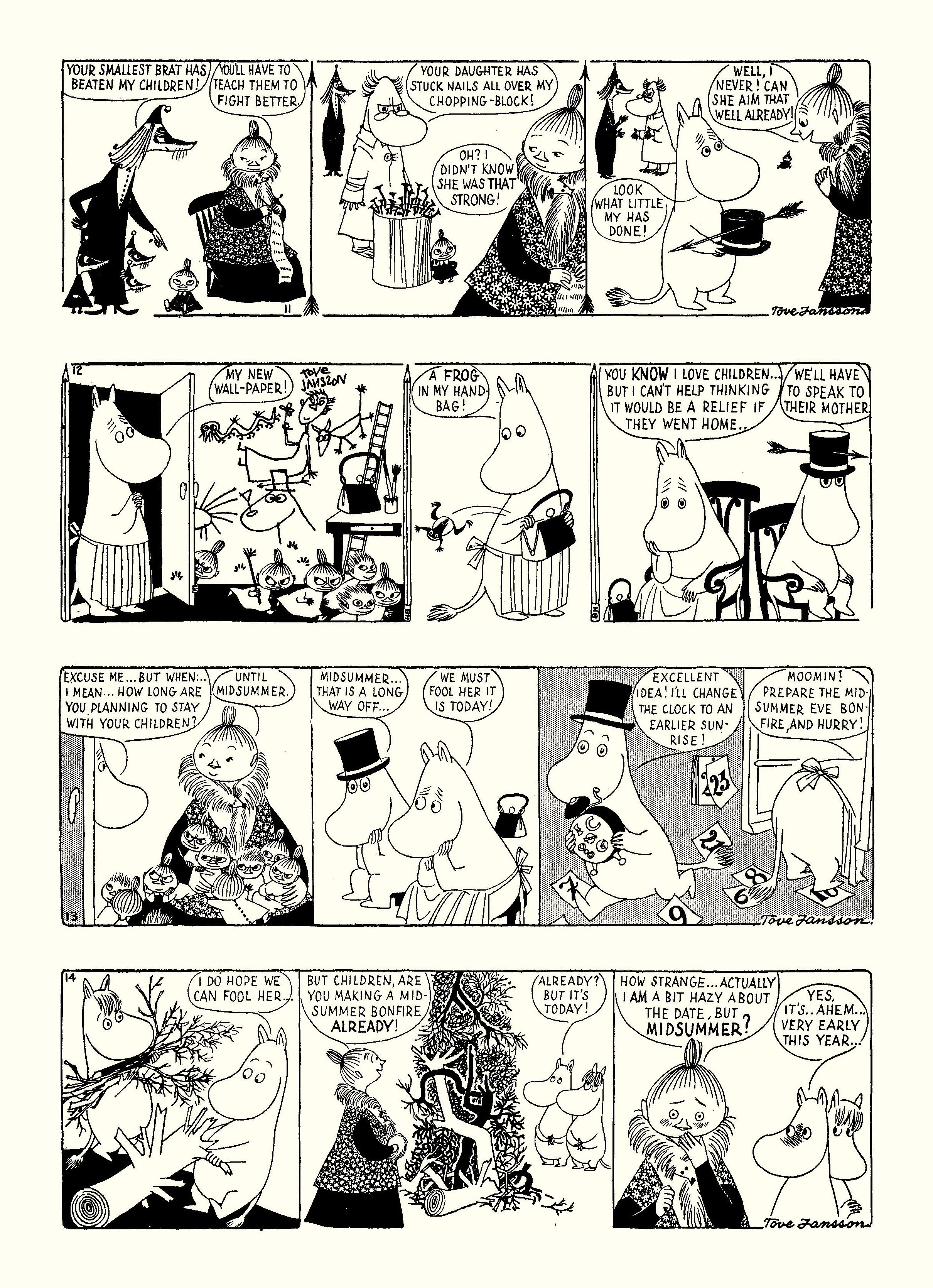 Read online Moomin: The Complete Tove Jansson Comic Strip comic -  Issue # TPB 2 - 51