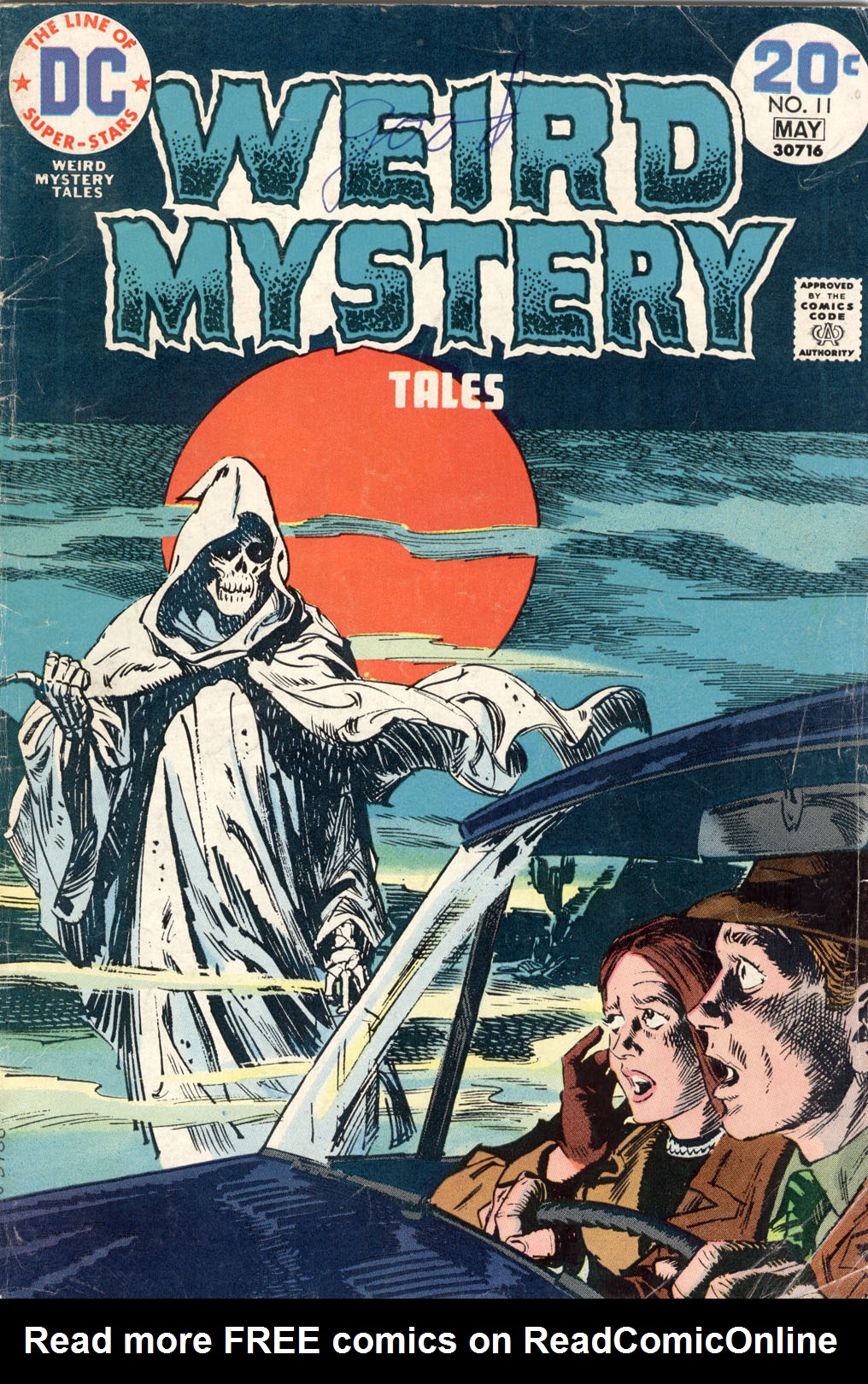 Read online Weird Mystery Tales comic -  Issue #11 - 1