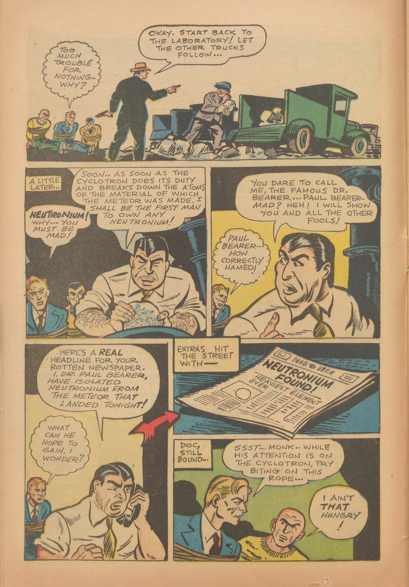 Read online Shadow Comics comic -  Issue #54 - 20