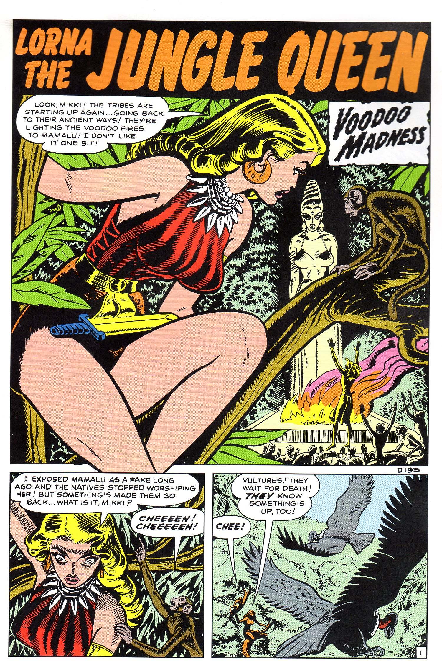 Read online Lorna, The Jungle Queen comic -  Issue #5 - 2