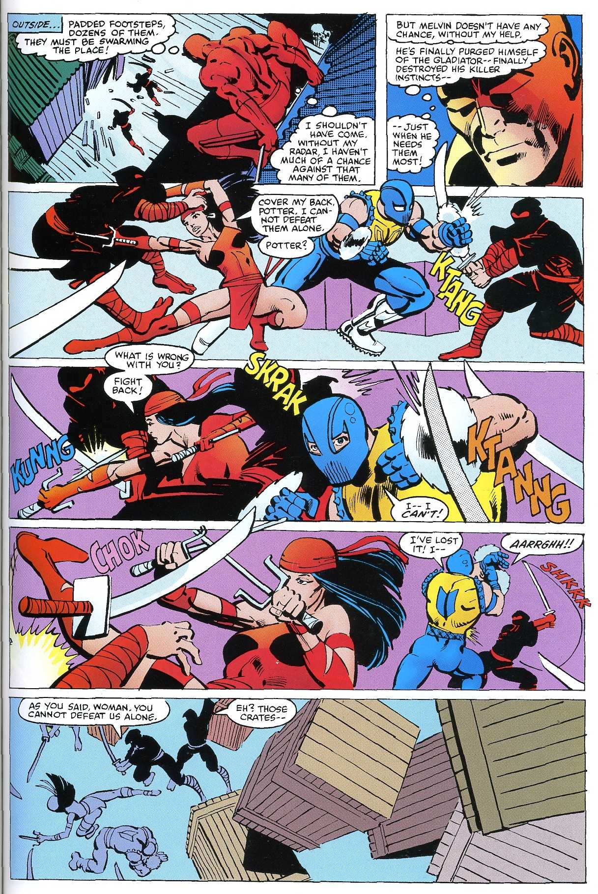 Read online Daredevil Visionaries: Frank Miller comic -  Issue # TPB 2 - 157