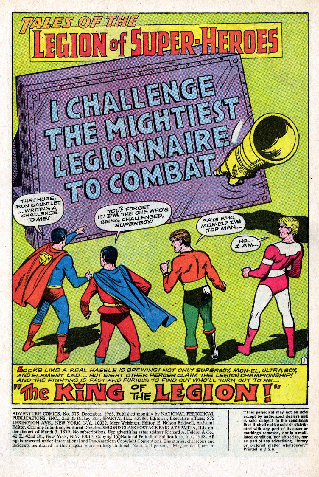 Adventure Comics (1938) issue 375 - Page 3