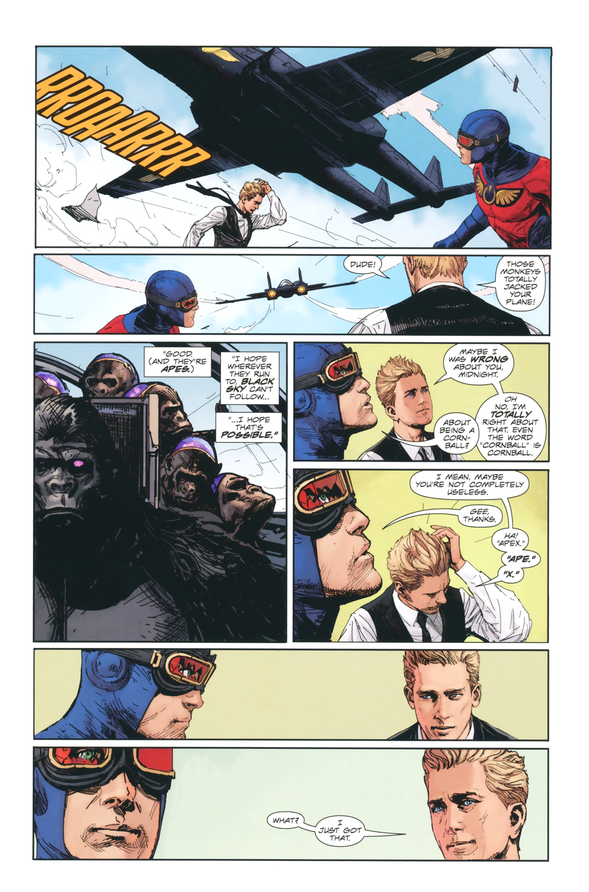 Read online Free Comic Book Day 2014 comic -  Issue # Project Black Sky - 23