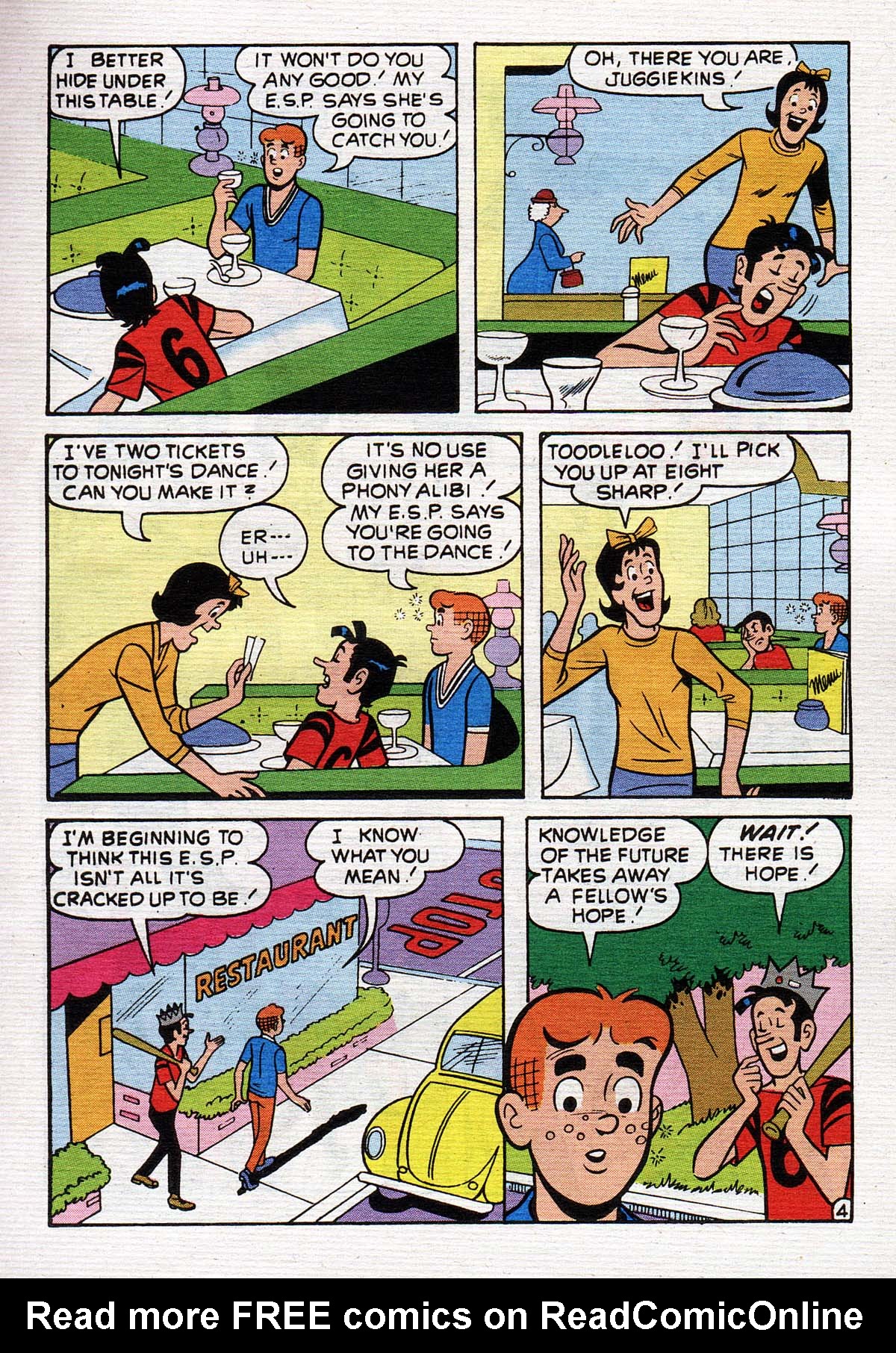 Read online Jughead's Double Digest Magazine comic -  Issue #106 - 121