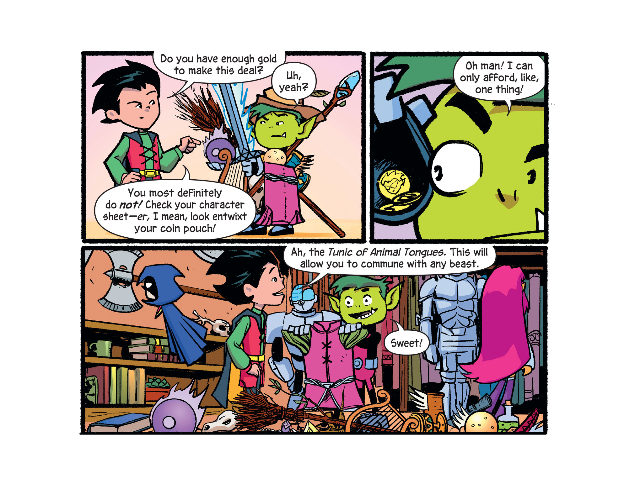 Read online Teen Titans Go! Roll With It! comic -  Issue #2 - 12