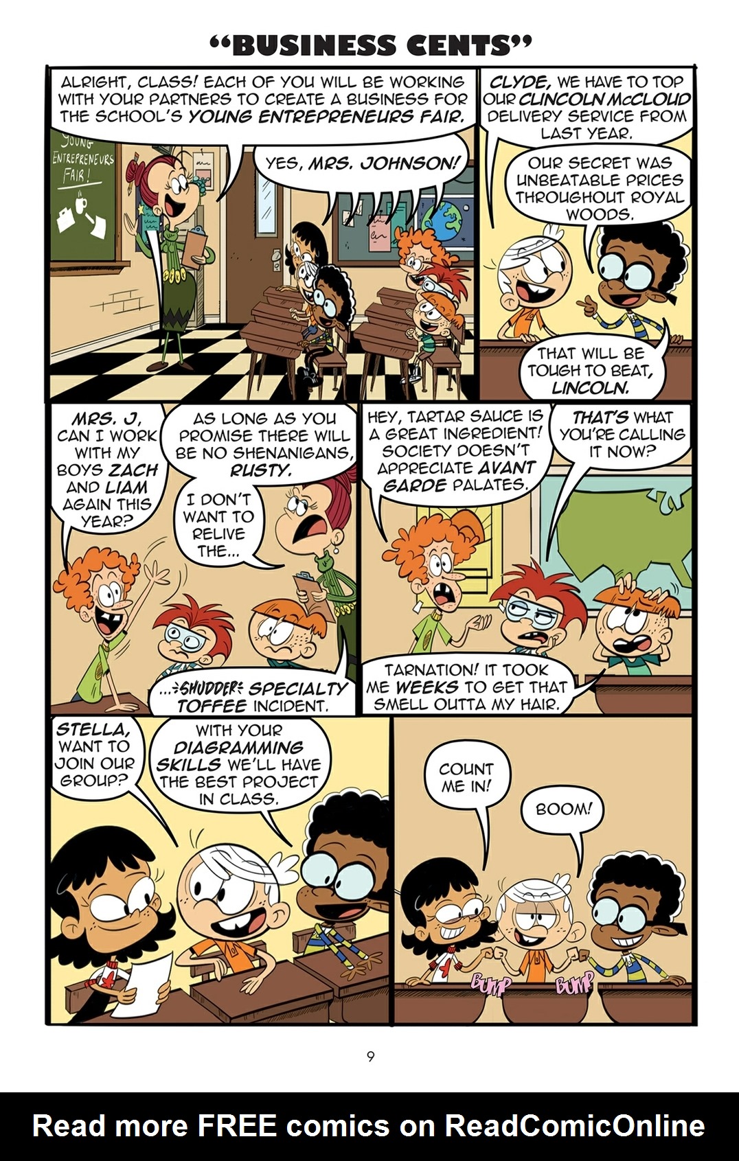 Read online The Loud House comic -  Issue #7 - 9