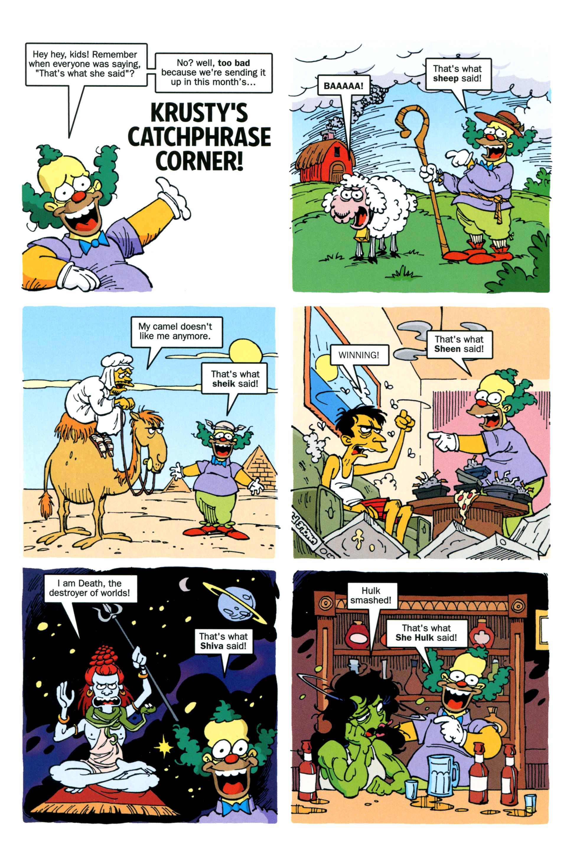 Read online Simpsons Comics comic -  Issue #203 - 31