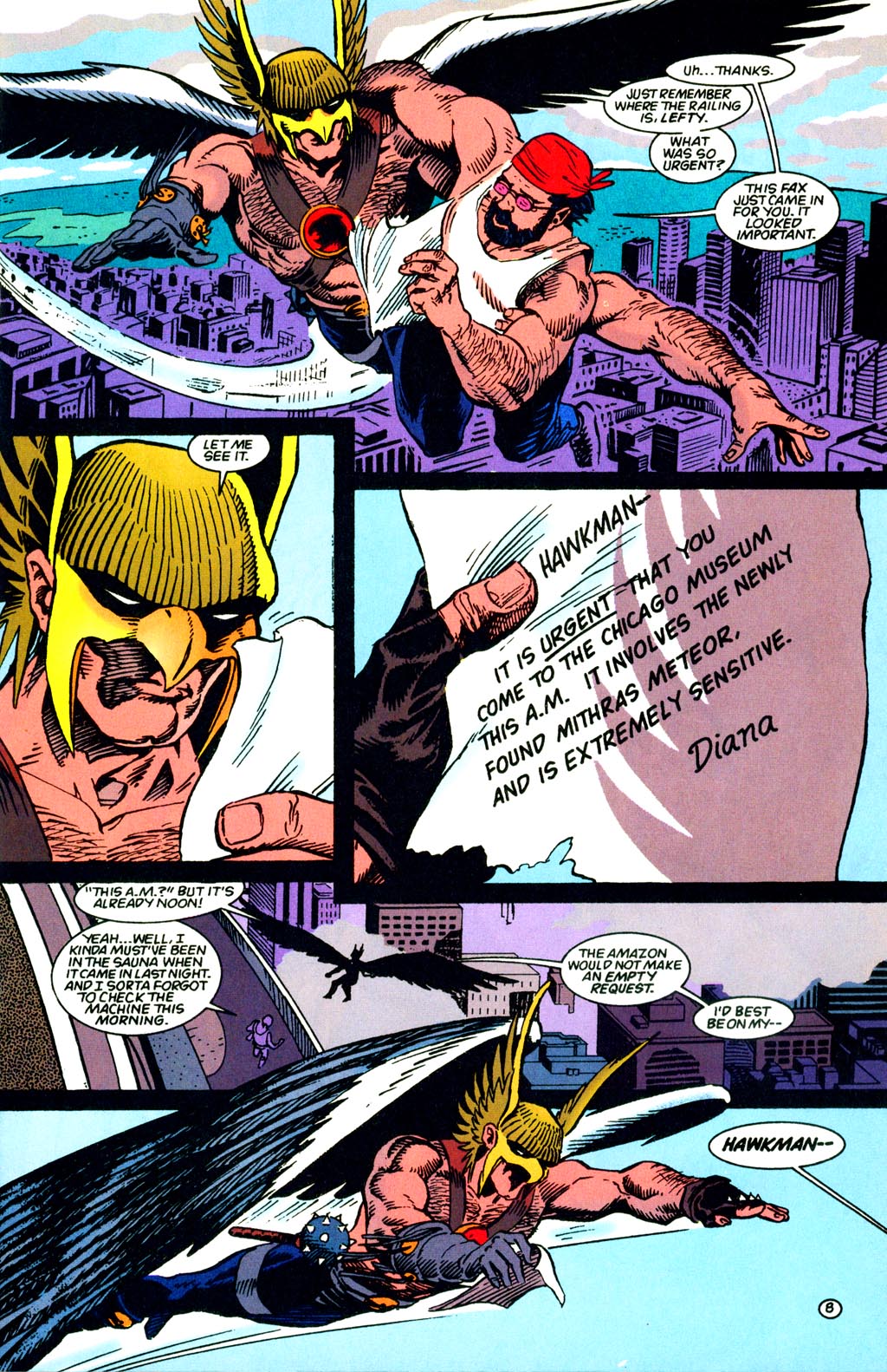 Read online Hawkman (1993) comic -  Issue #20 - 9