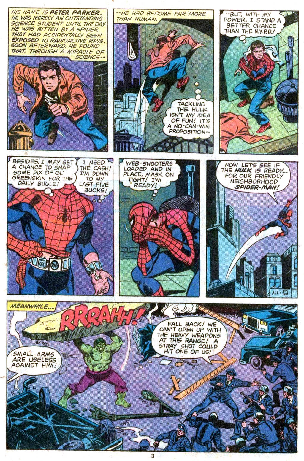 Read online Special Edition: Spider-Man vs. the Hulk comic -  Issue # Full - 5