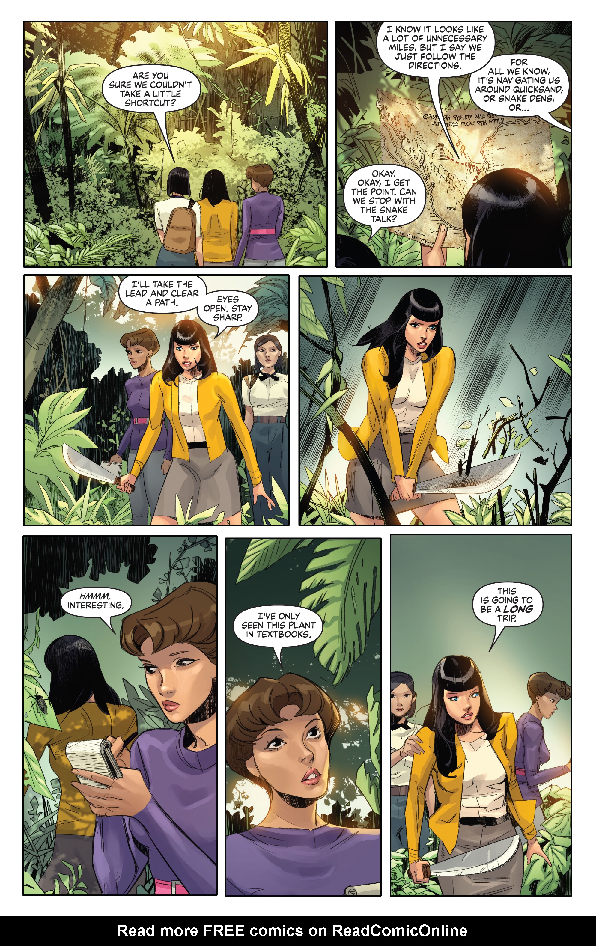 Read online Bettie Page: The Alien Agenda comic -  Issue #4 - 8