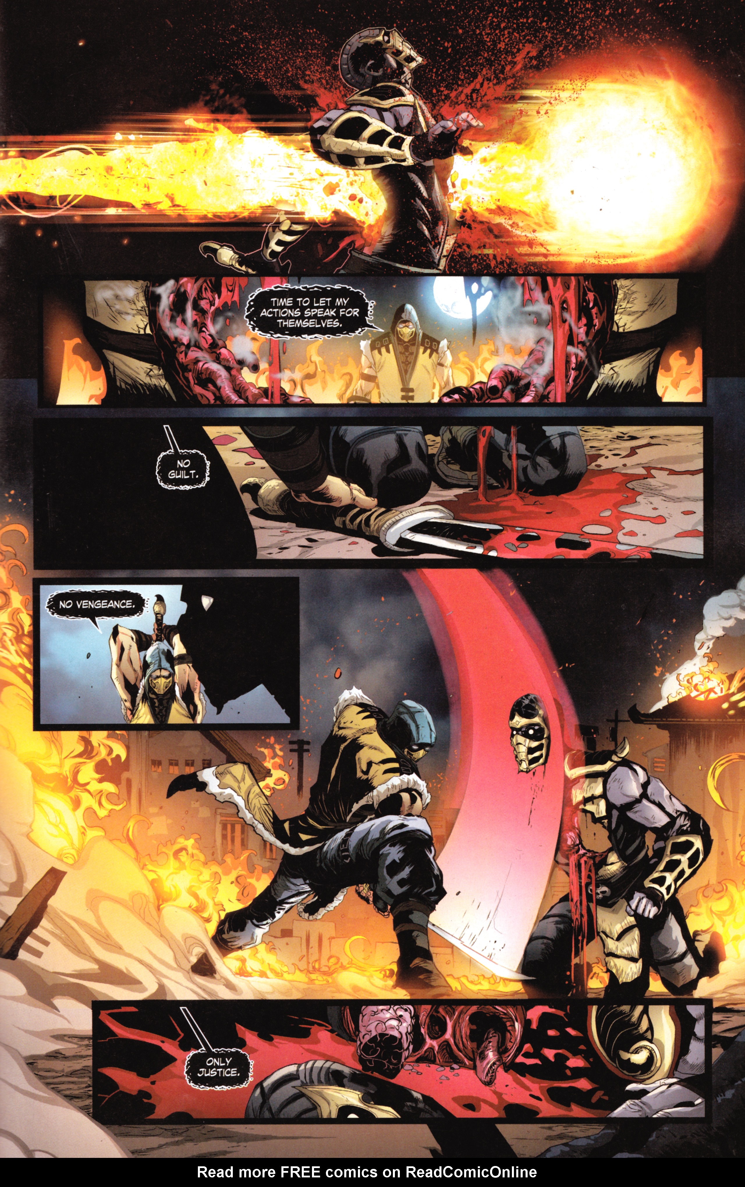 Read online Mortal Kombat X [II] comic -  Issue #11 - 25