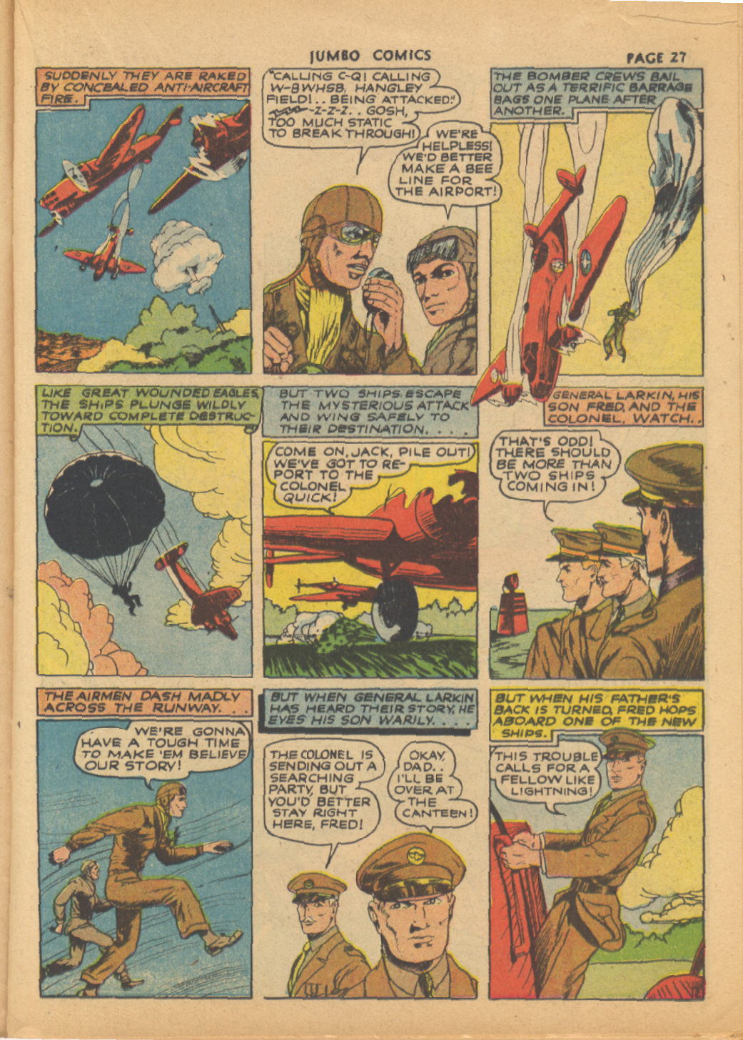 Read online Jumbo Comics comic -  Issue #33 - 29