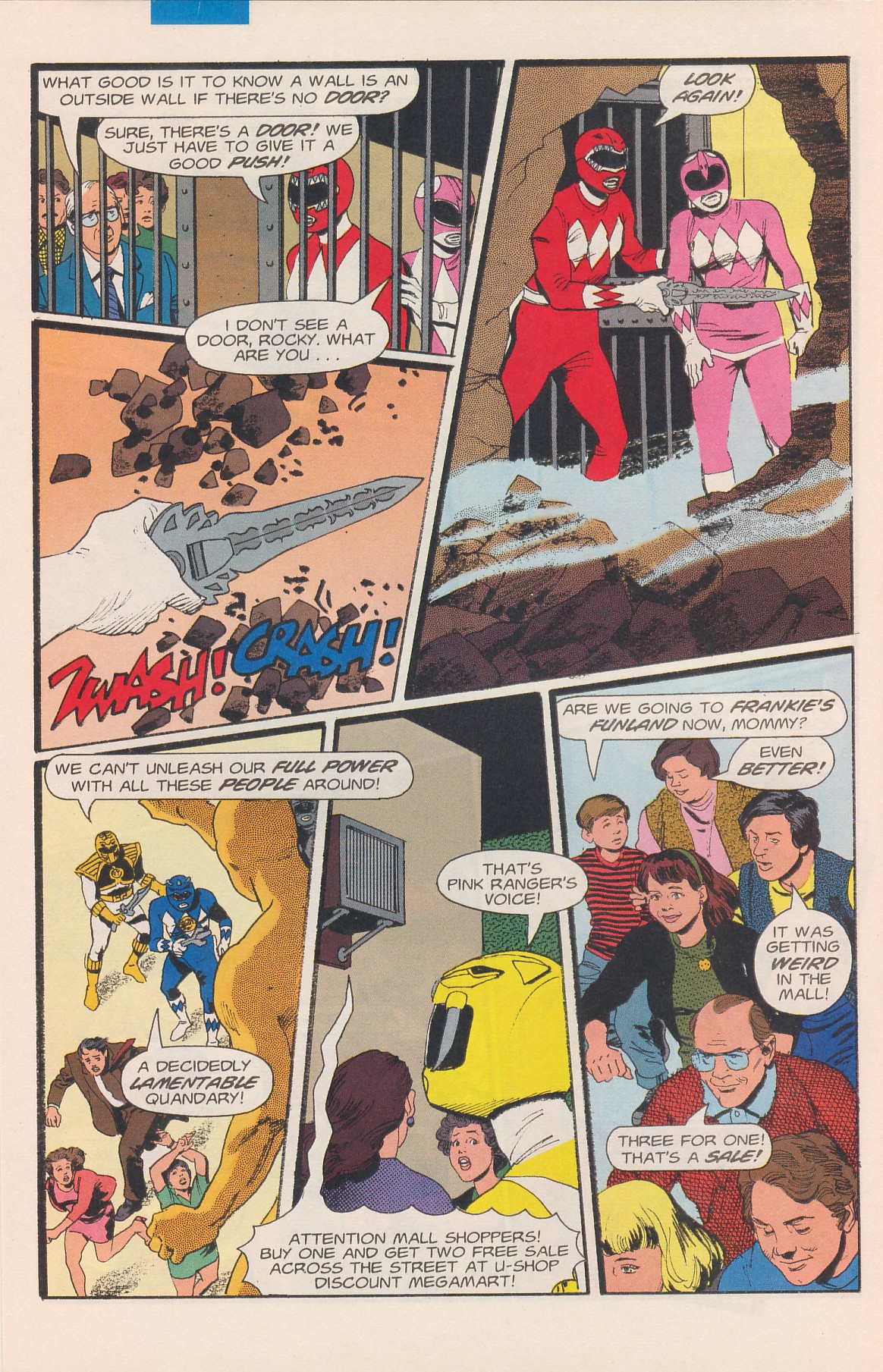 Read online Saban's Mighty Morphin Power Rangers (1994) comic -  Issue #6 - 30