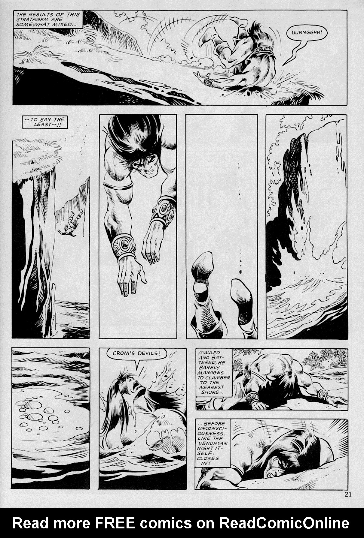 Read online The Savage Sword Of Conan comic -  Issue #103 - 20