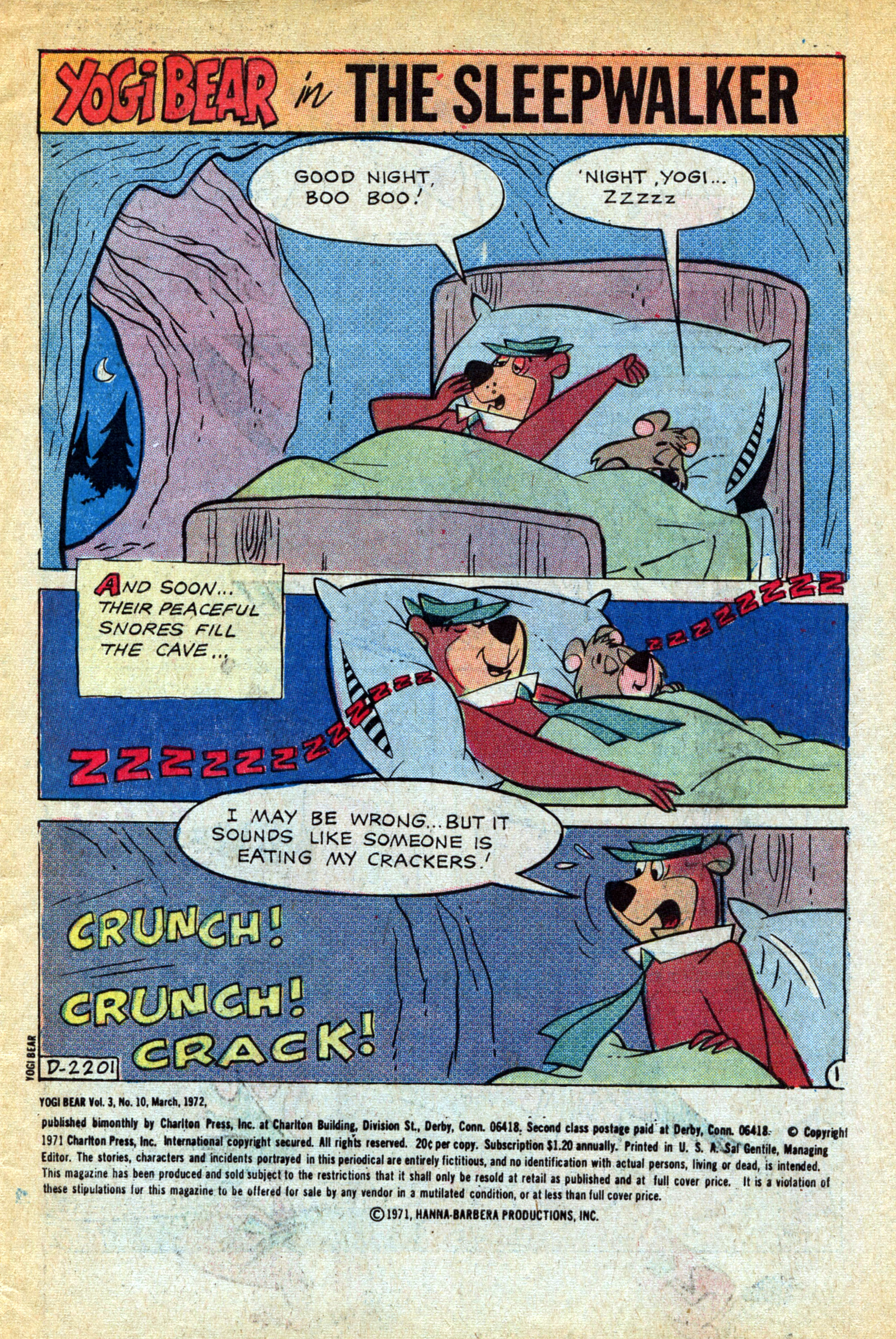 Read online Yogi Bear (1970) comic -  Issue #10 - 3