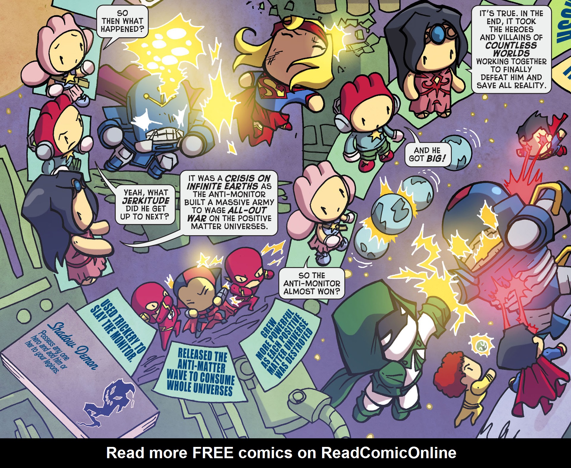 Read online Scribblenauts Unmasked: A Crisis of Imagination comic -  Issue #15 - 15