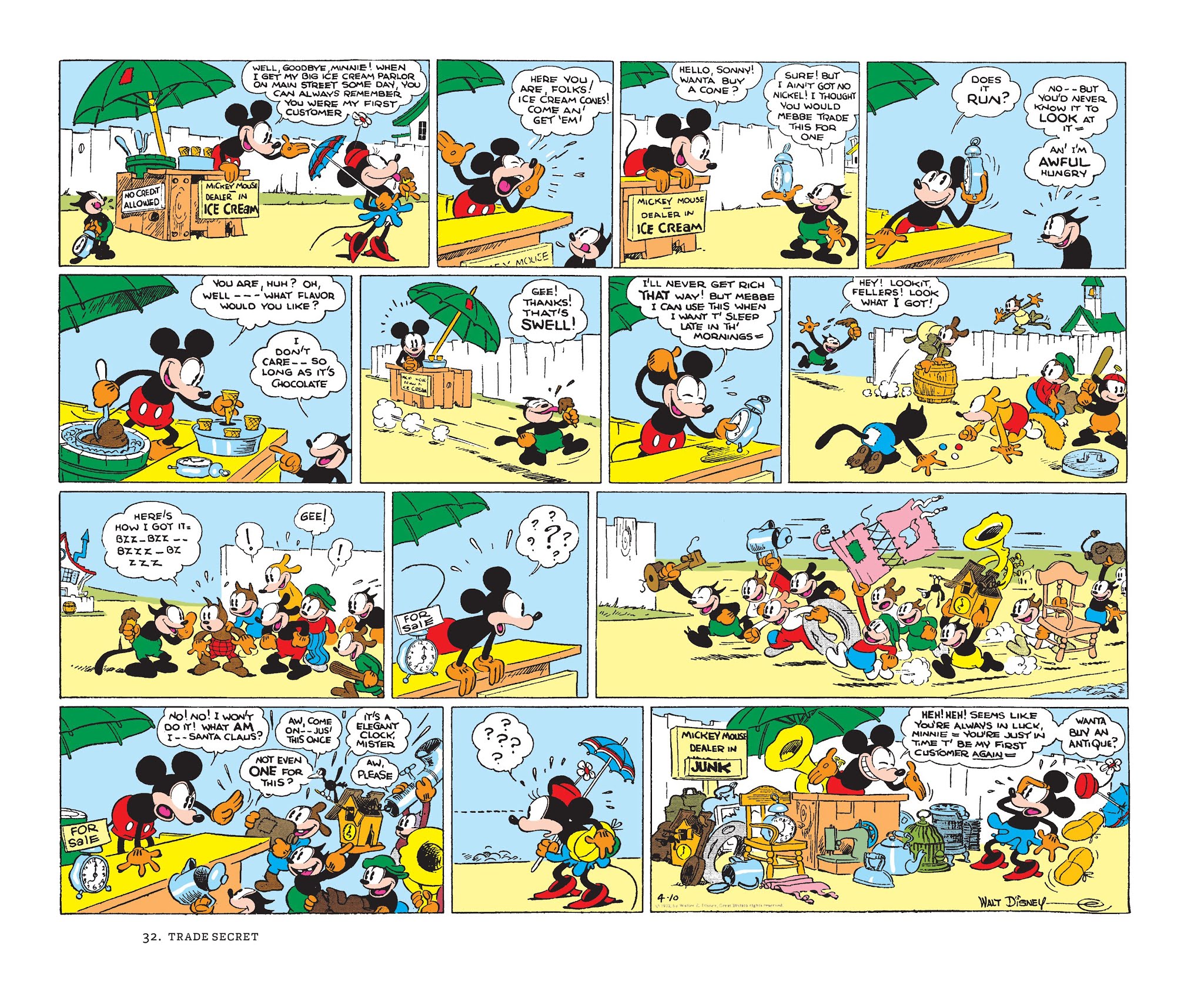 Read online Walt Disney's Mickey Mouse Color Sundays comic -  Issue # TPB 1 (Part 1) - 32