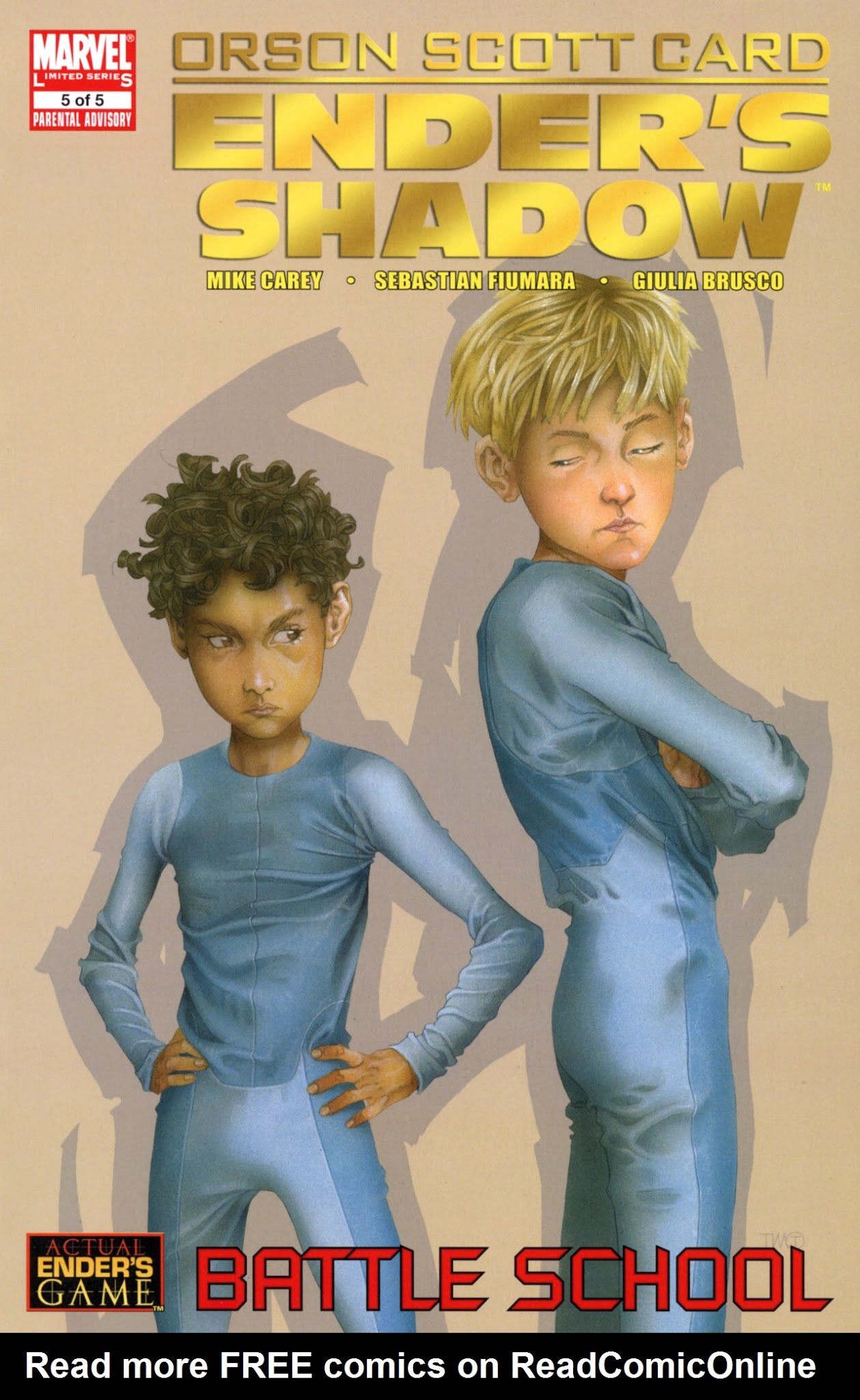Read online Ender's Shadow: Battle School comic -  Issue #5 - 1