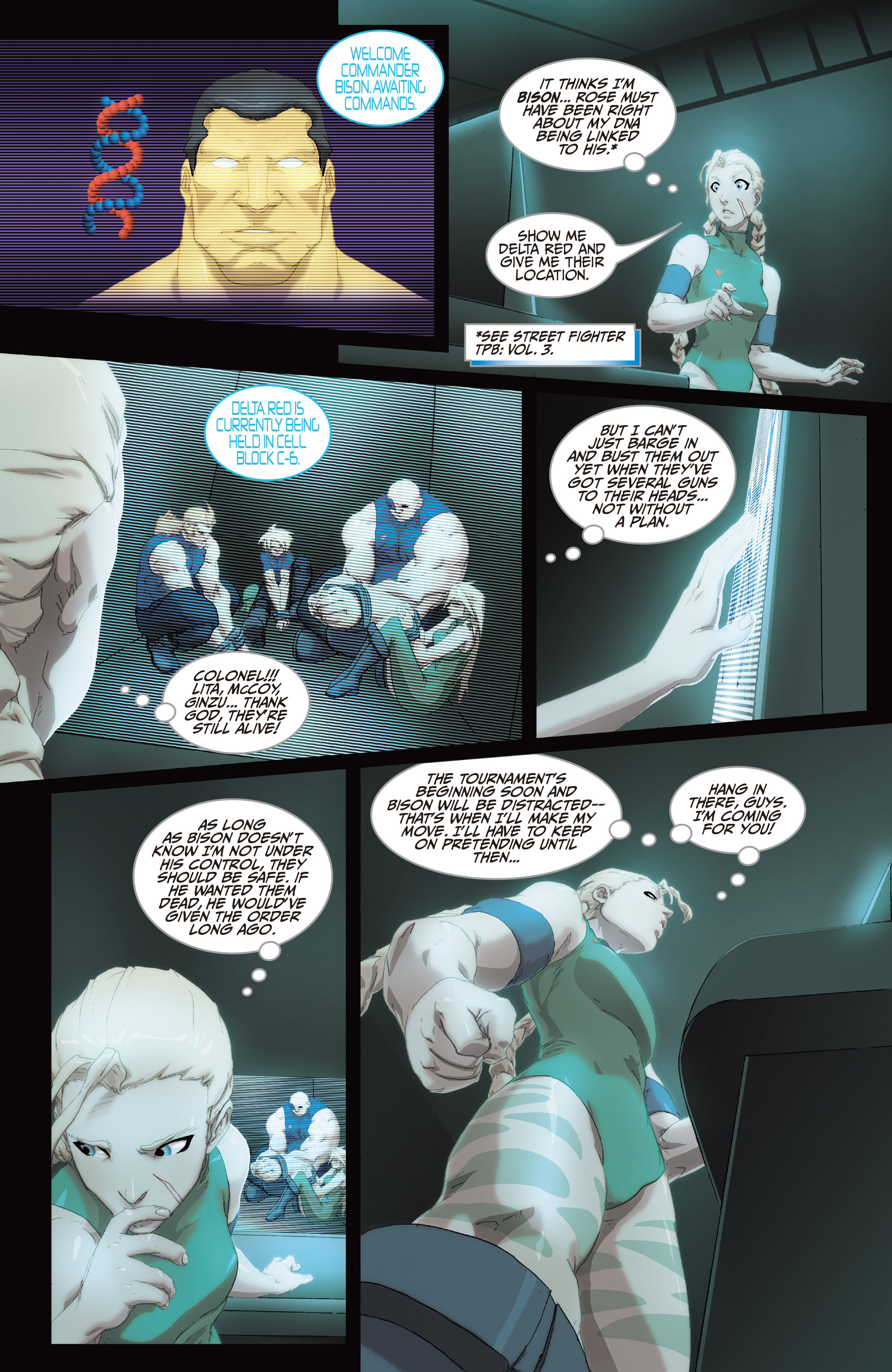 Read online Street Fighter II Turbo comic -  Issue #3 - 10