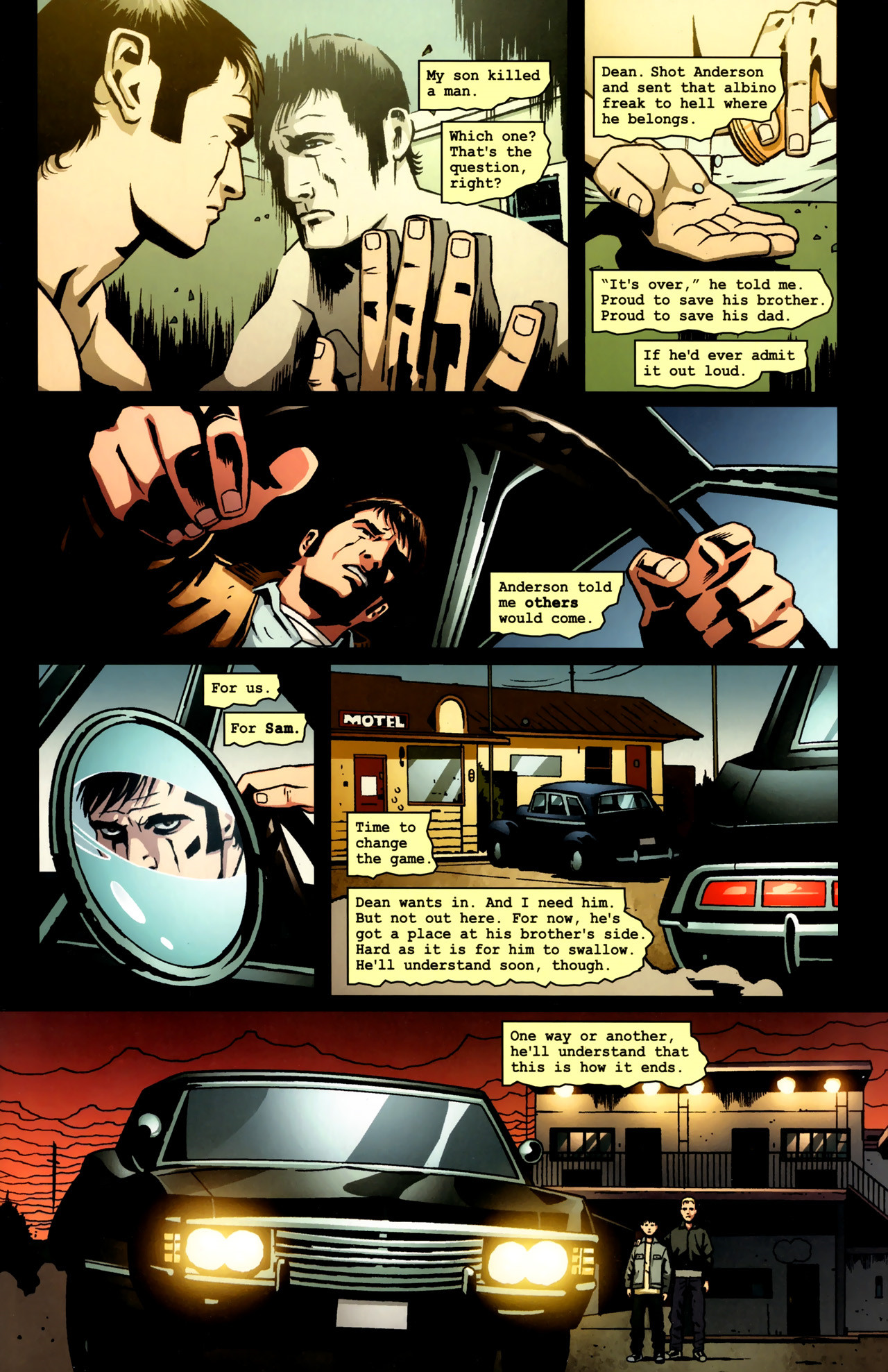 Read online Supernatural: Rising Son comic -  Issue #5 - 2