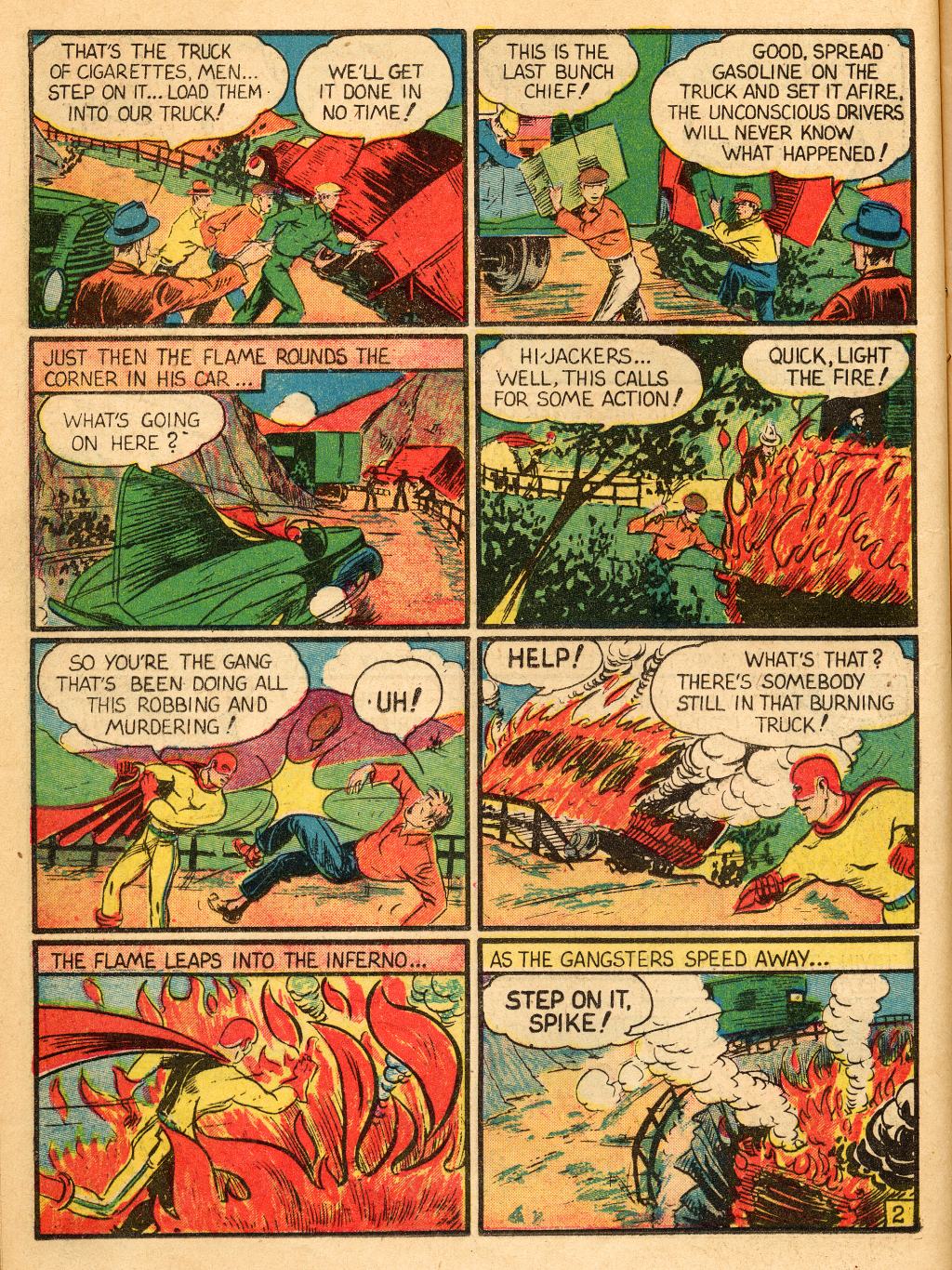 Read online The Flame comic -  Issue #2 - 23