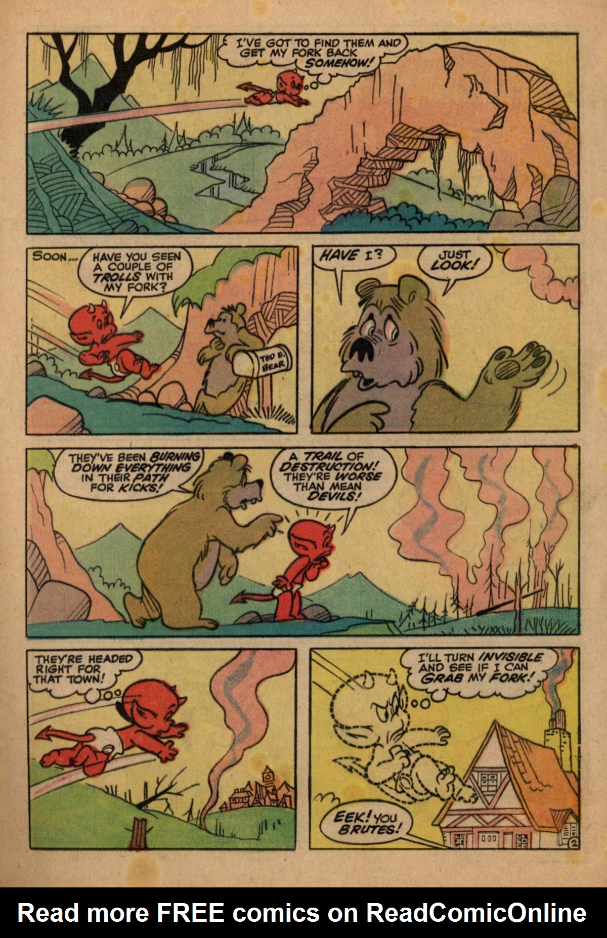 Read online Hot Stuff, the Little Devil comic -  Issue #87 - 13