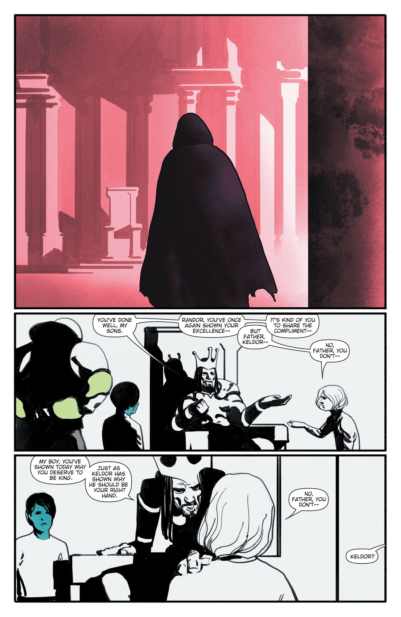 Read online Masters Of The Universe: The Origin Of Skeletor comic -  Issue # Full - 14