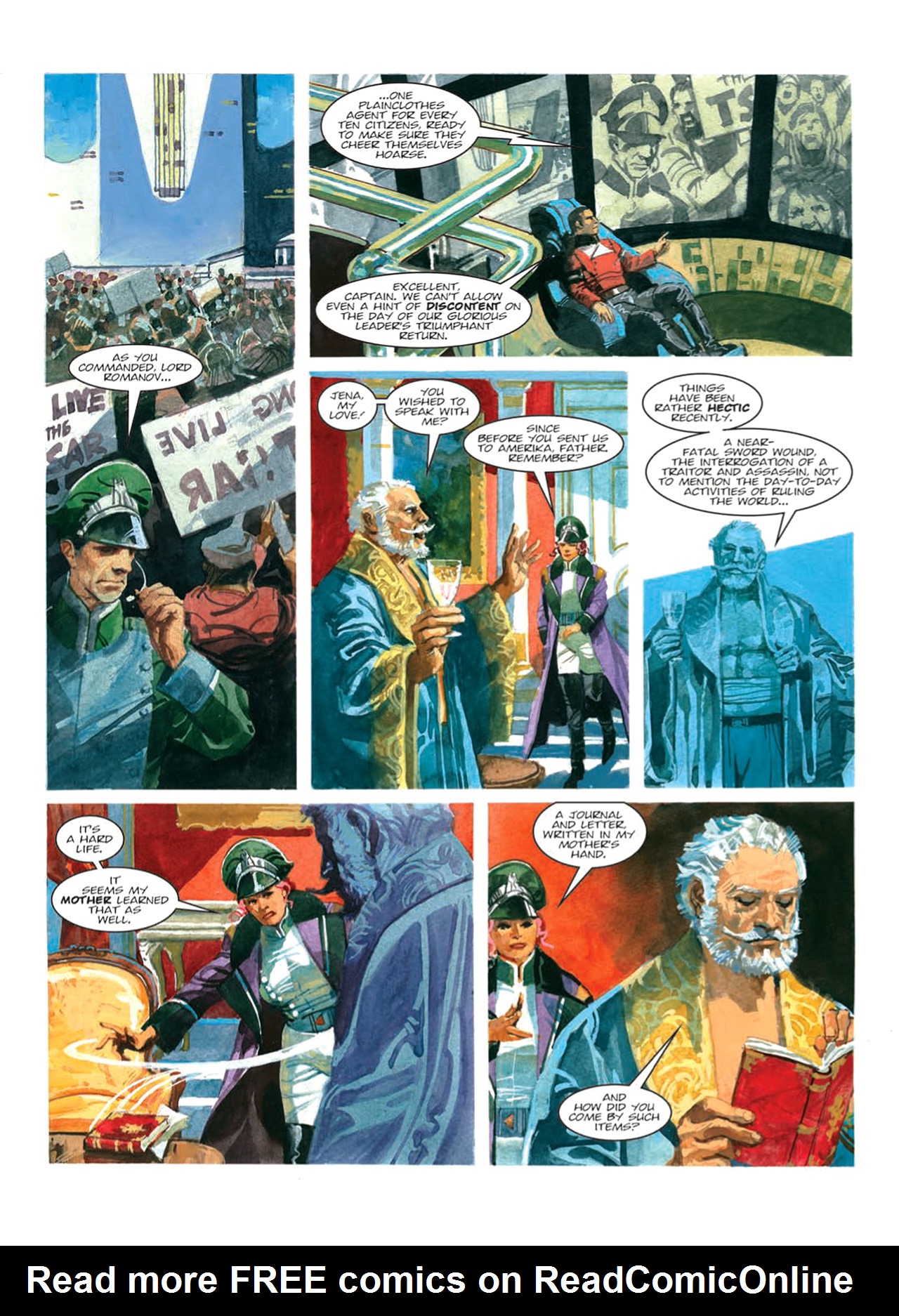 Read online Nikolai Dante comic -  Issue # TPB 9 - 84
