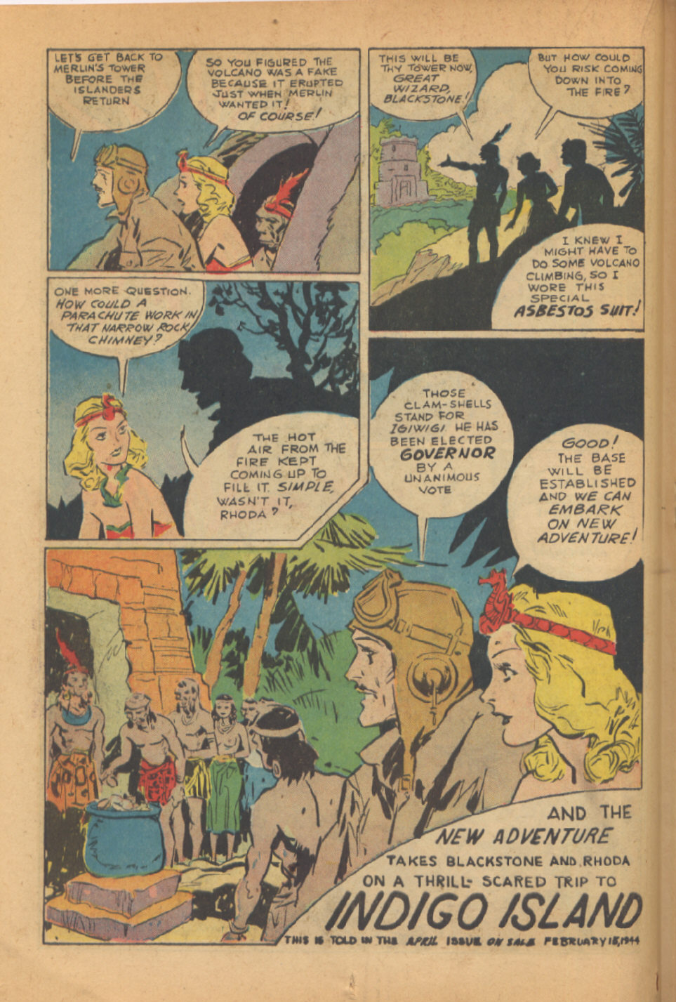 Read online Super-Magician Comics comic -  Issue #23 - 34