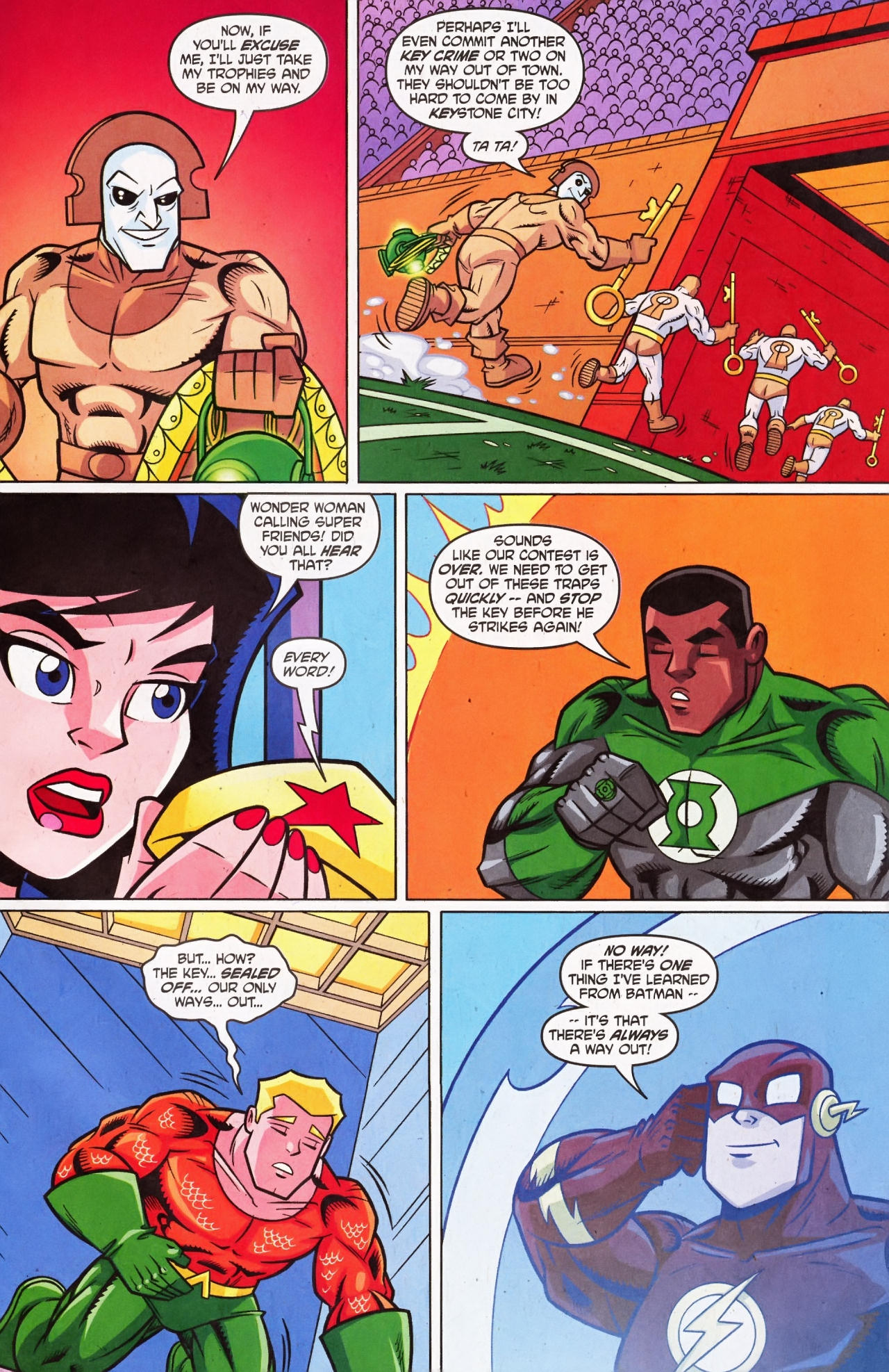 Read online Super Friends comic -  Issue #6 - 17