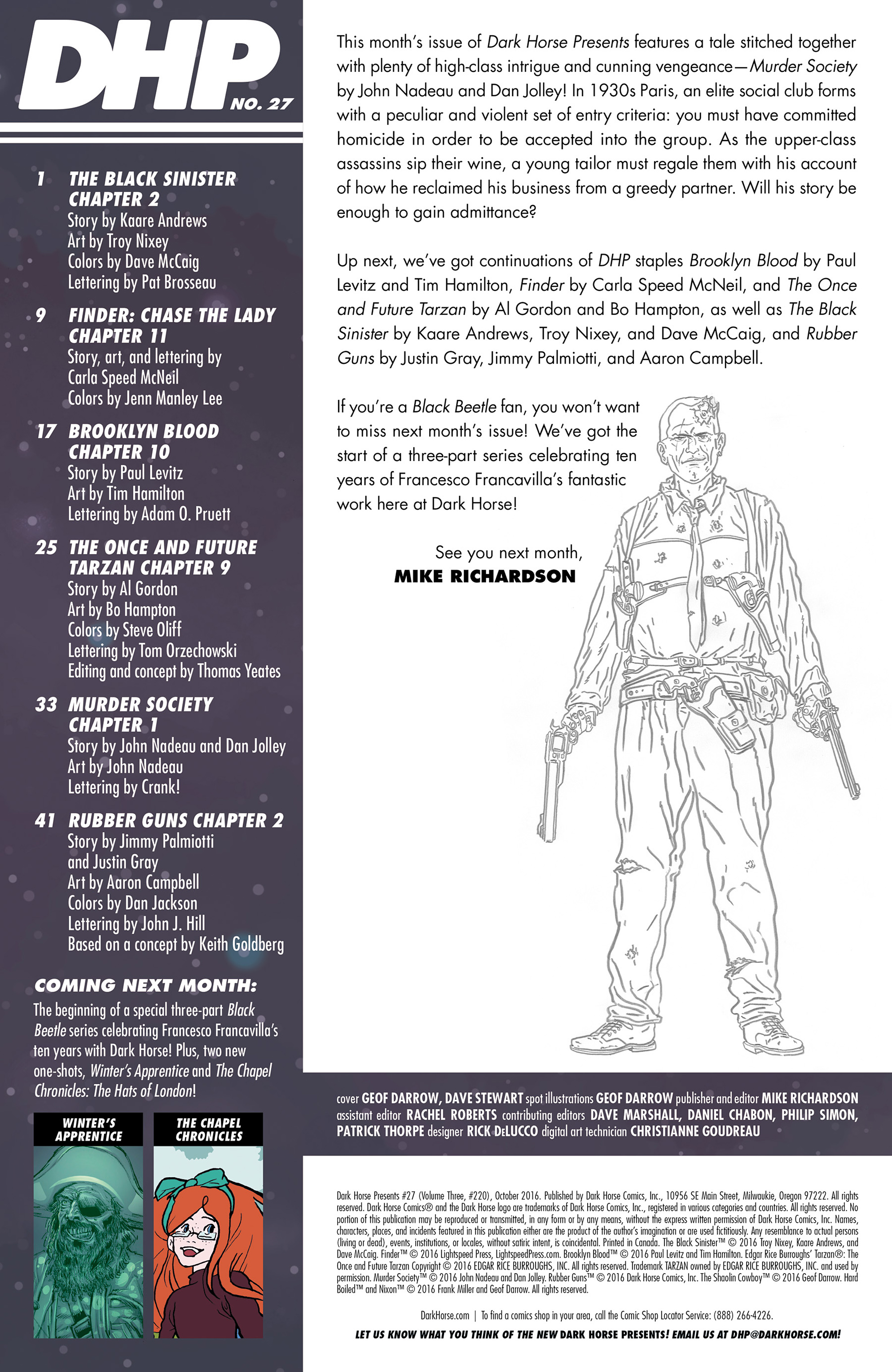Read online Dark Horse Presents (2014) comic -  Issue #27 - 2