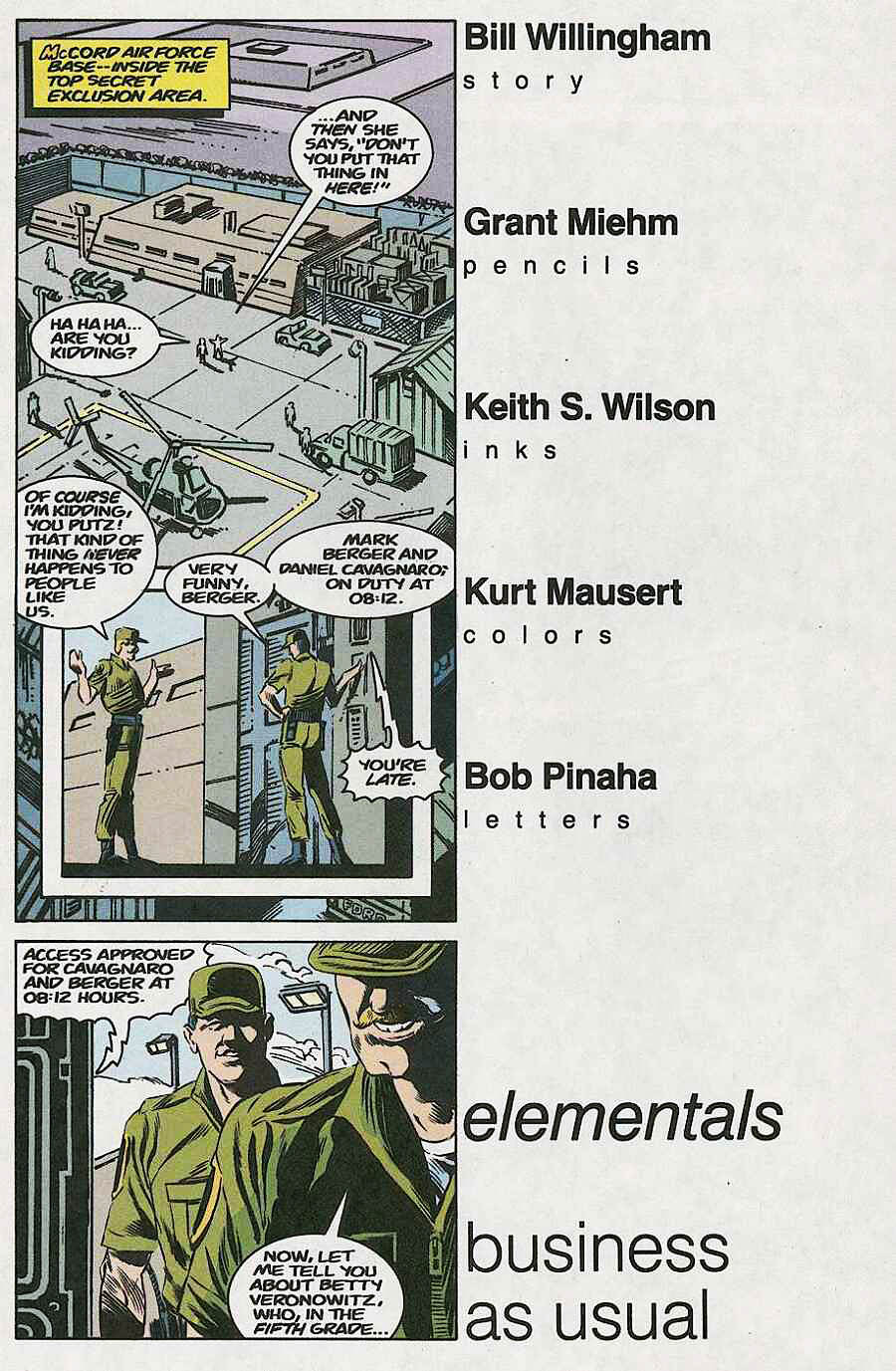 Read online Elementals (1984) comic -  Issue #18 - 16