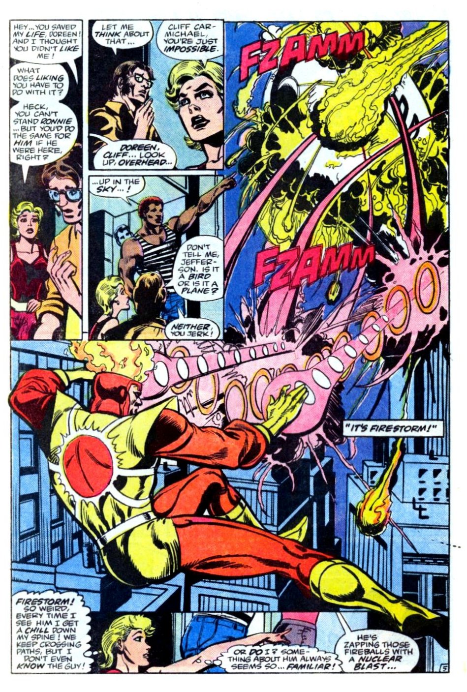 The Fury of Firestorm Issue #34 #38 - English 6