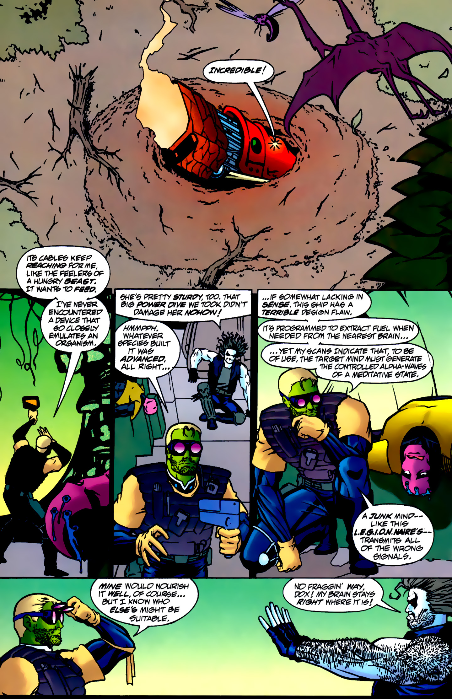 Read online R.E.B.E.L.S. '94 comic -  Issue #4 - 12
