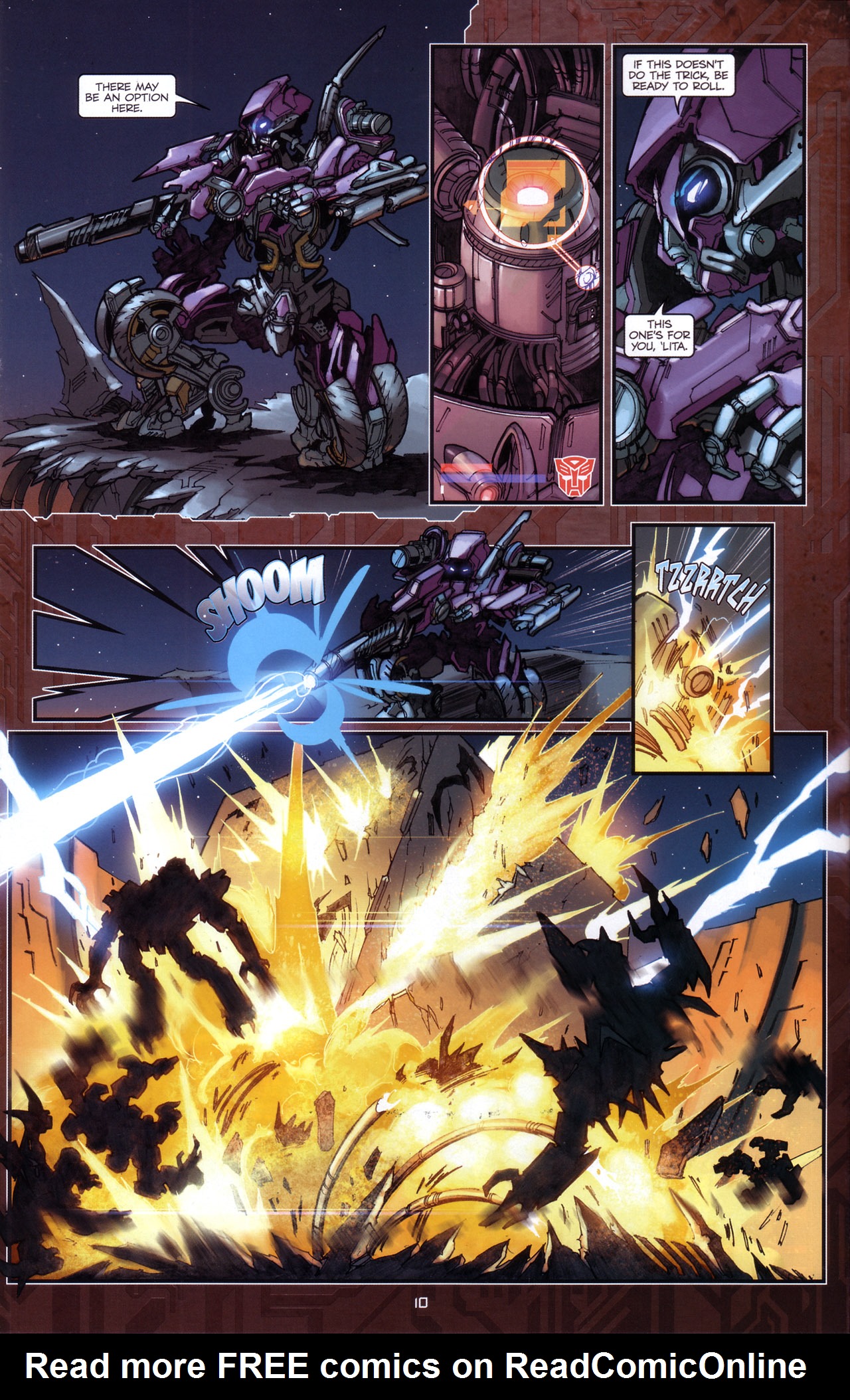 Read online Transformers: The Reign of Starscream comic -  Issue #5 - 13