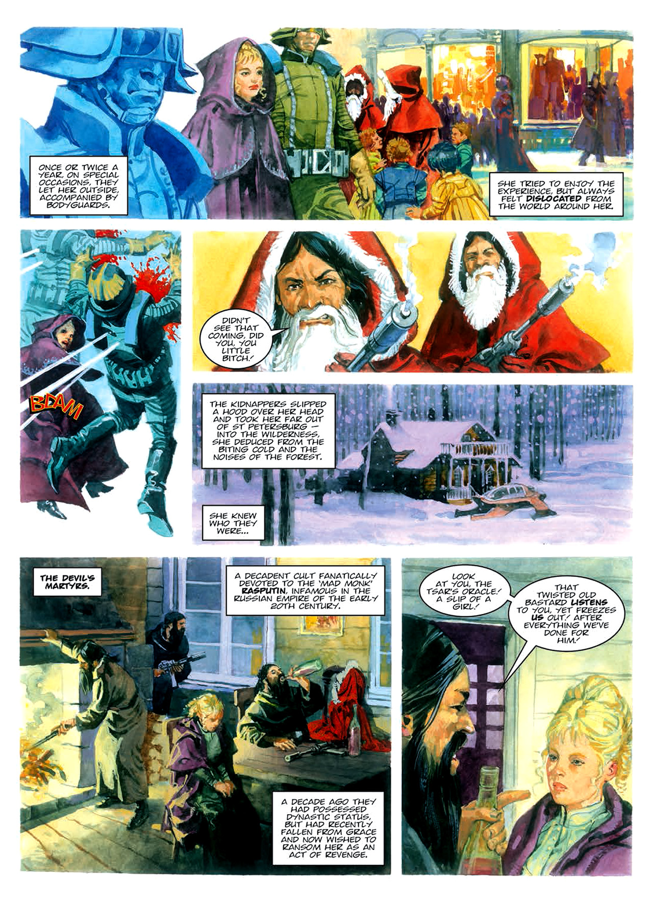 Read online Nikolai Dante comic -  Issue # TPB 8 - 181