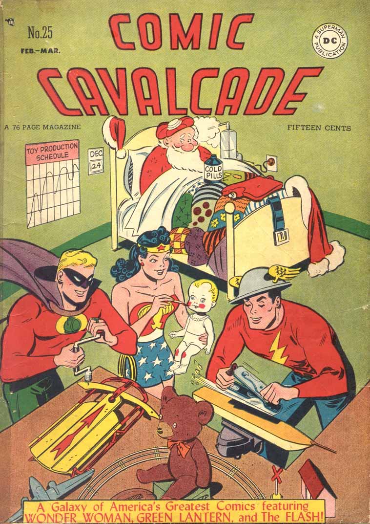 Read online Comic Cavalcade comic -  Issue #25 - 1