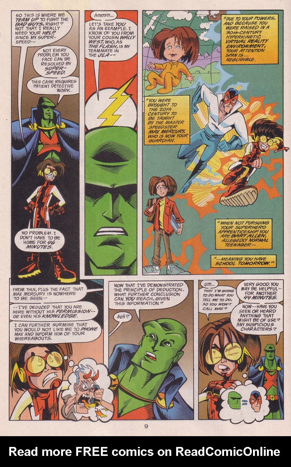 Read online Adventures in the DC Universe comic -  Issue #13 - 10