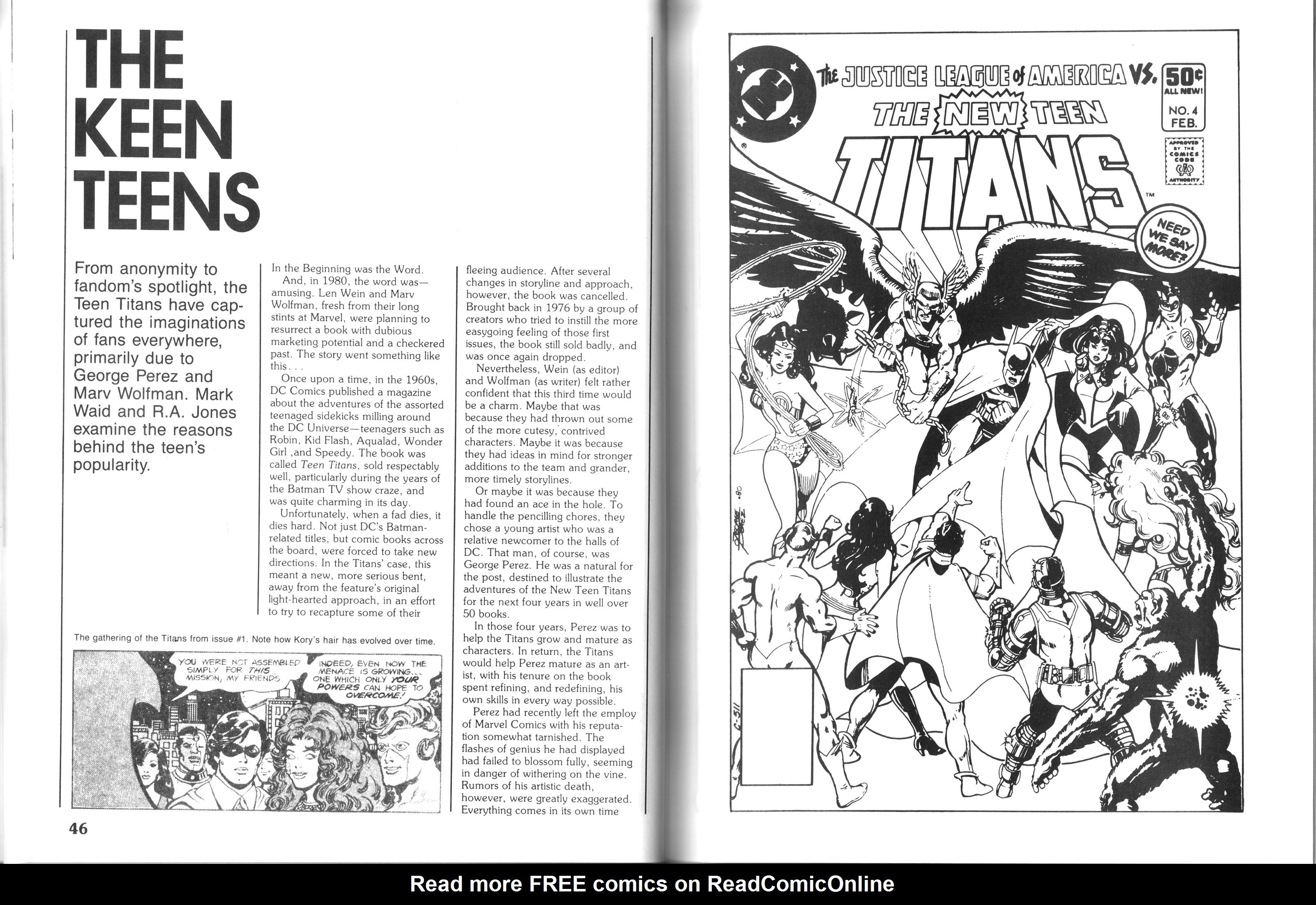 Read online Focus On George Perez comic -  Issue # Full - 24