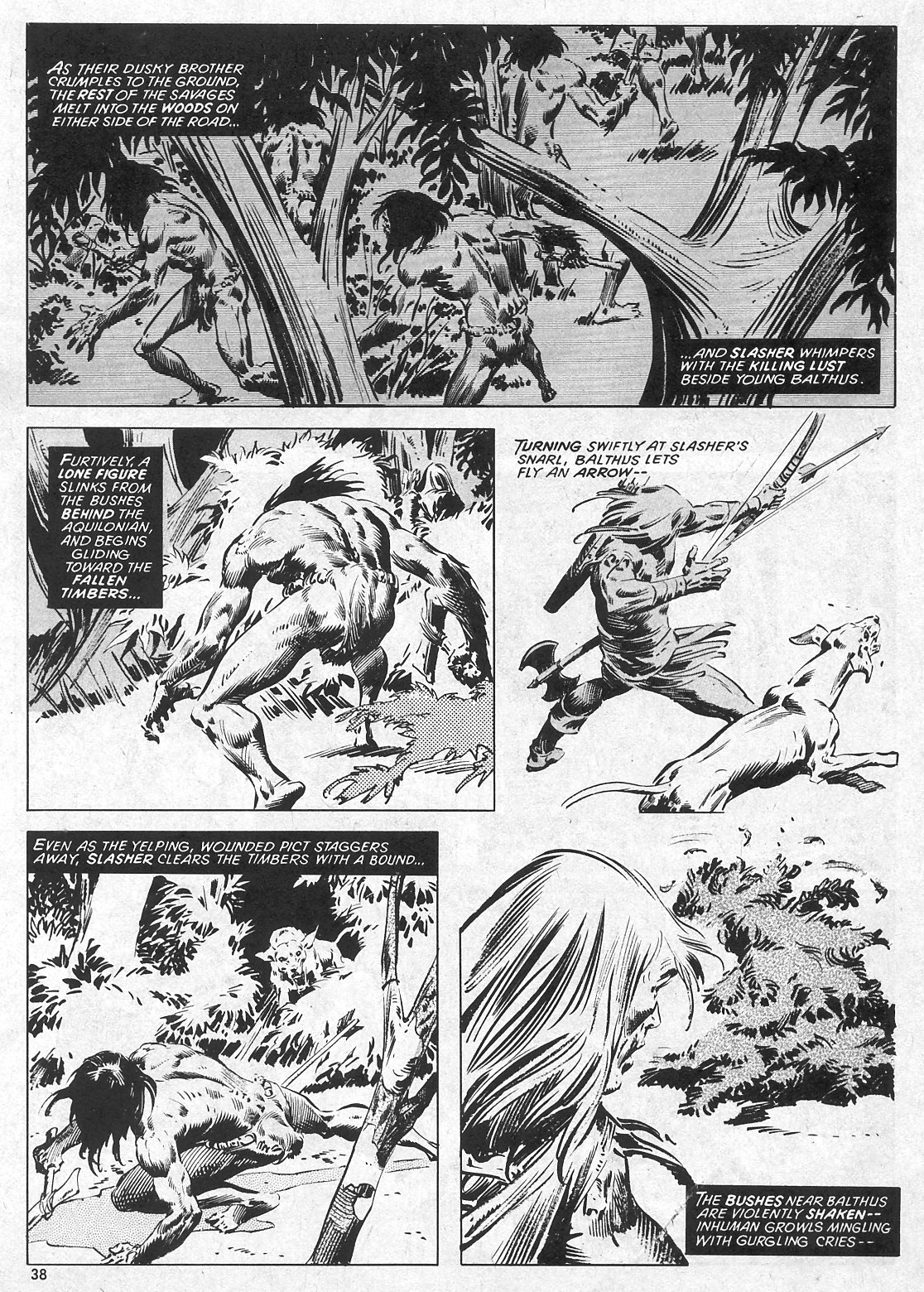 Read online The Savage Sword Of Conan comic -  Issue #27 - 38