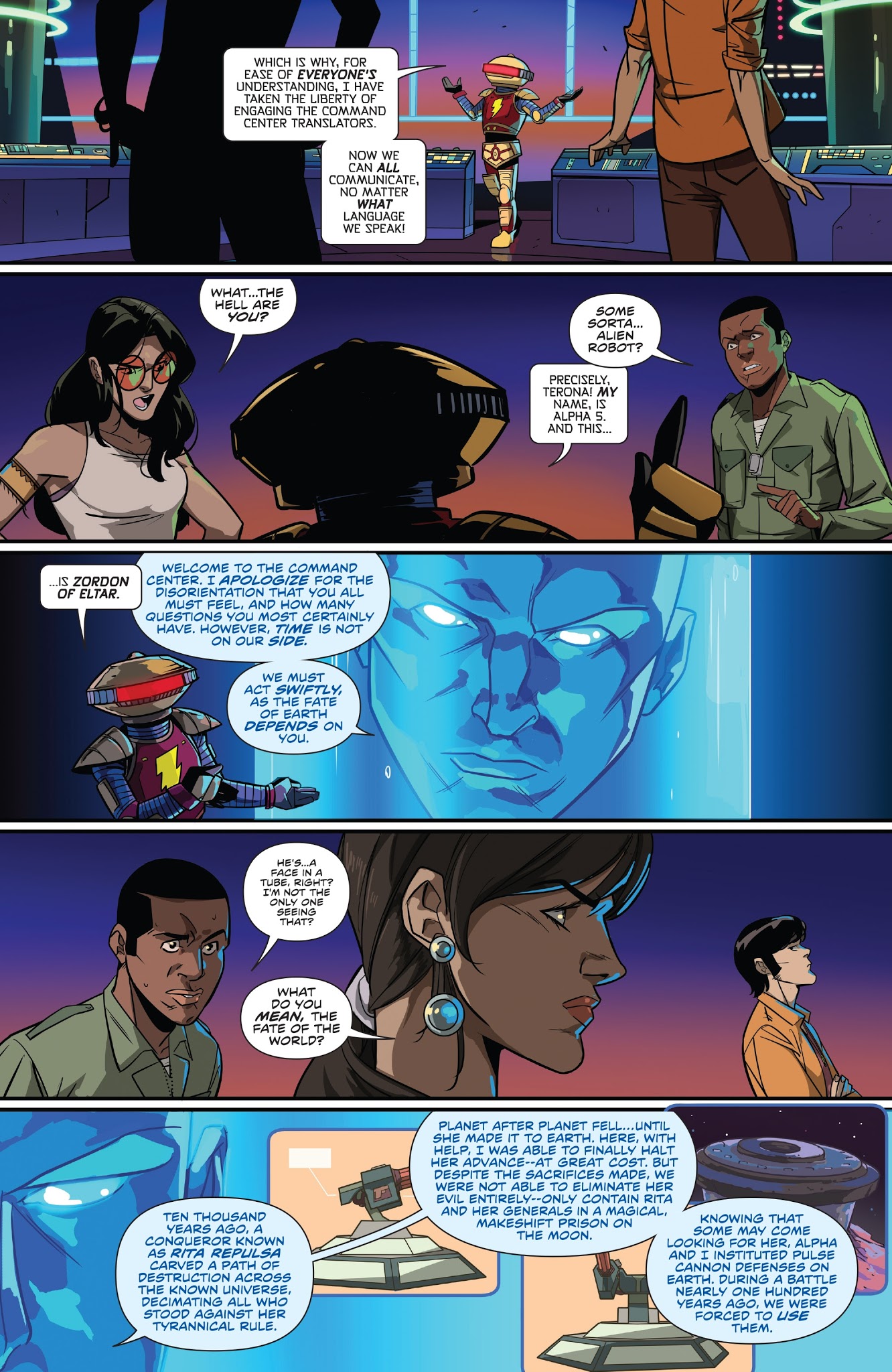 Read online Mighty Morphin Power Rangers comic -  Issue #20 - 7