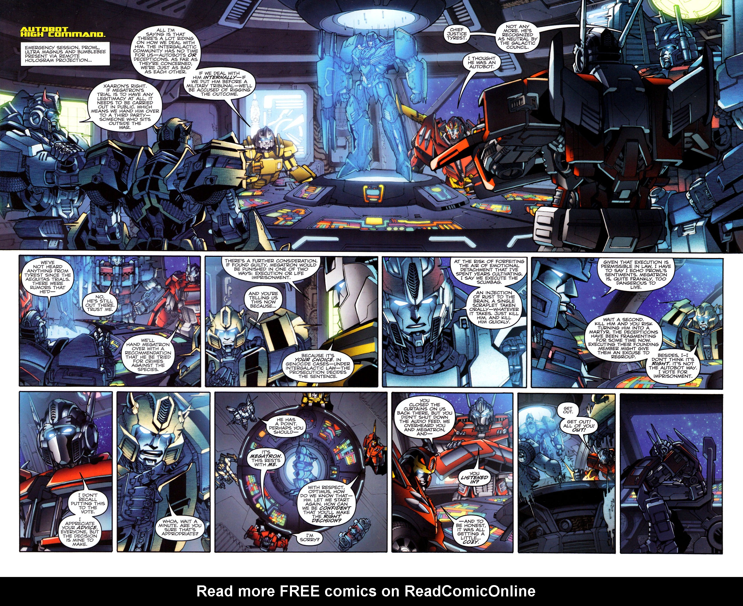 Read online The Transformers (2009) comic -  Issue #22 - 17
