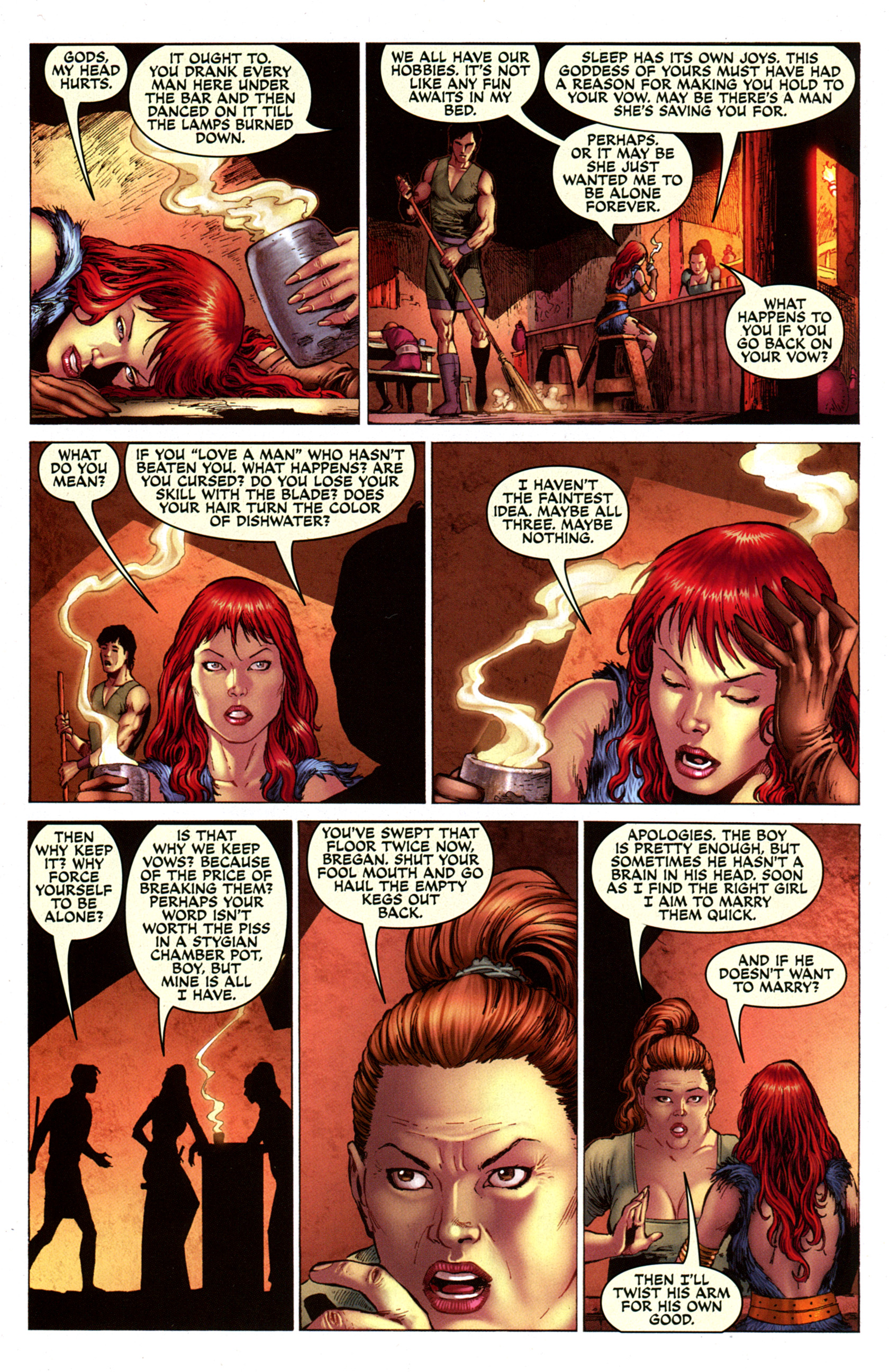 Read online Red Sonja: Blue comic -  Issue # Full - 33