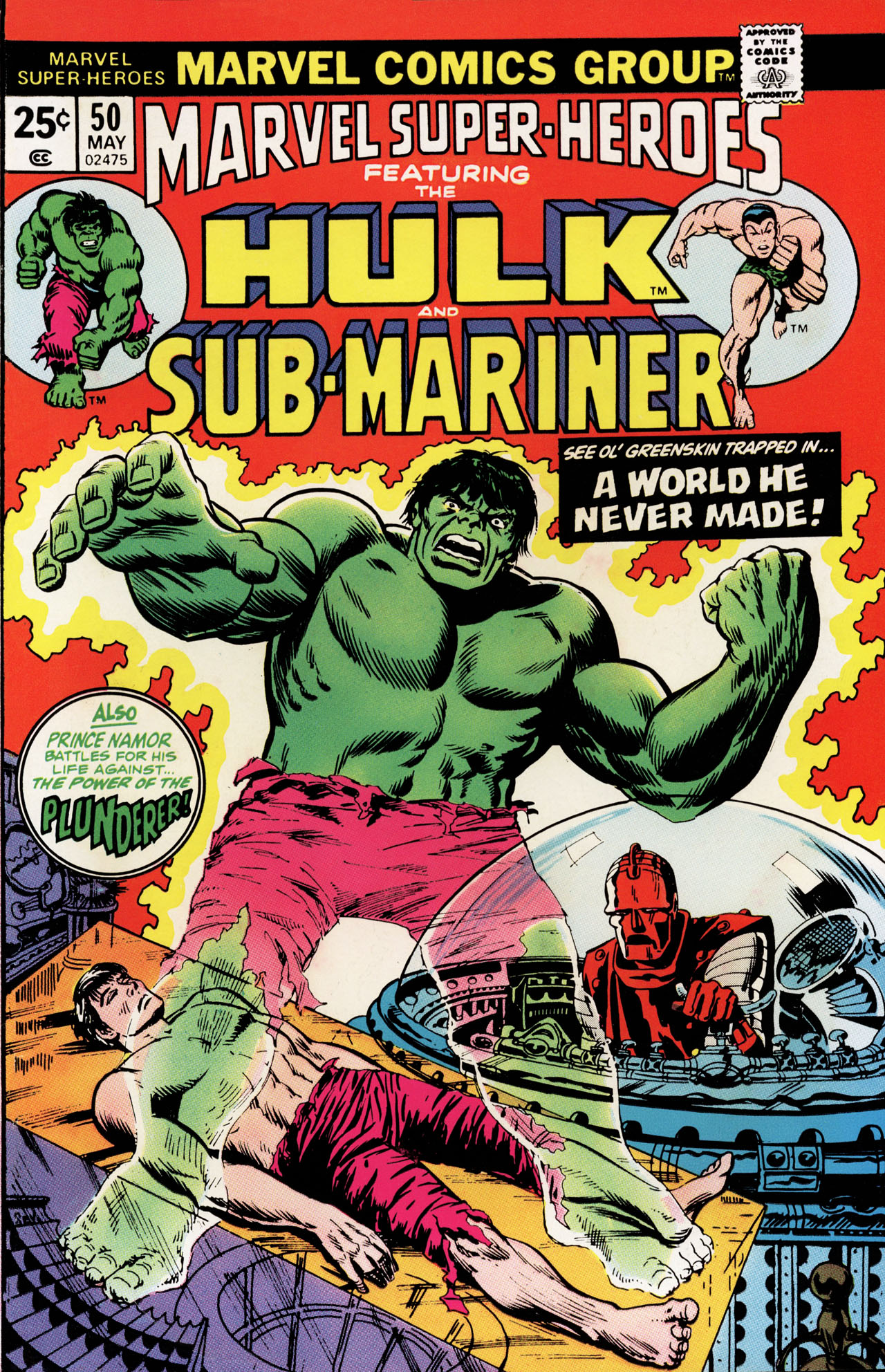 Read online Marvel Super-Heroes comic -  Issue #50 - 1